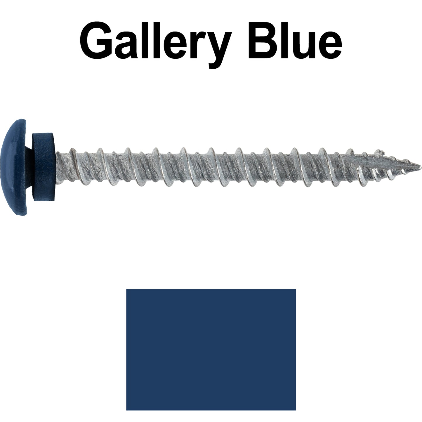 10 x 2" LOW PROFILE Star Head Roofing Screws - HI-LO Thread - Metal To Wood - T25 Torx Drive Head - EPDM washer.