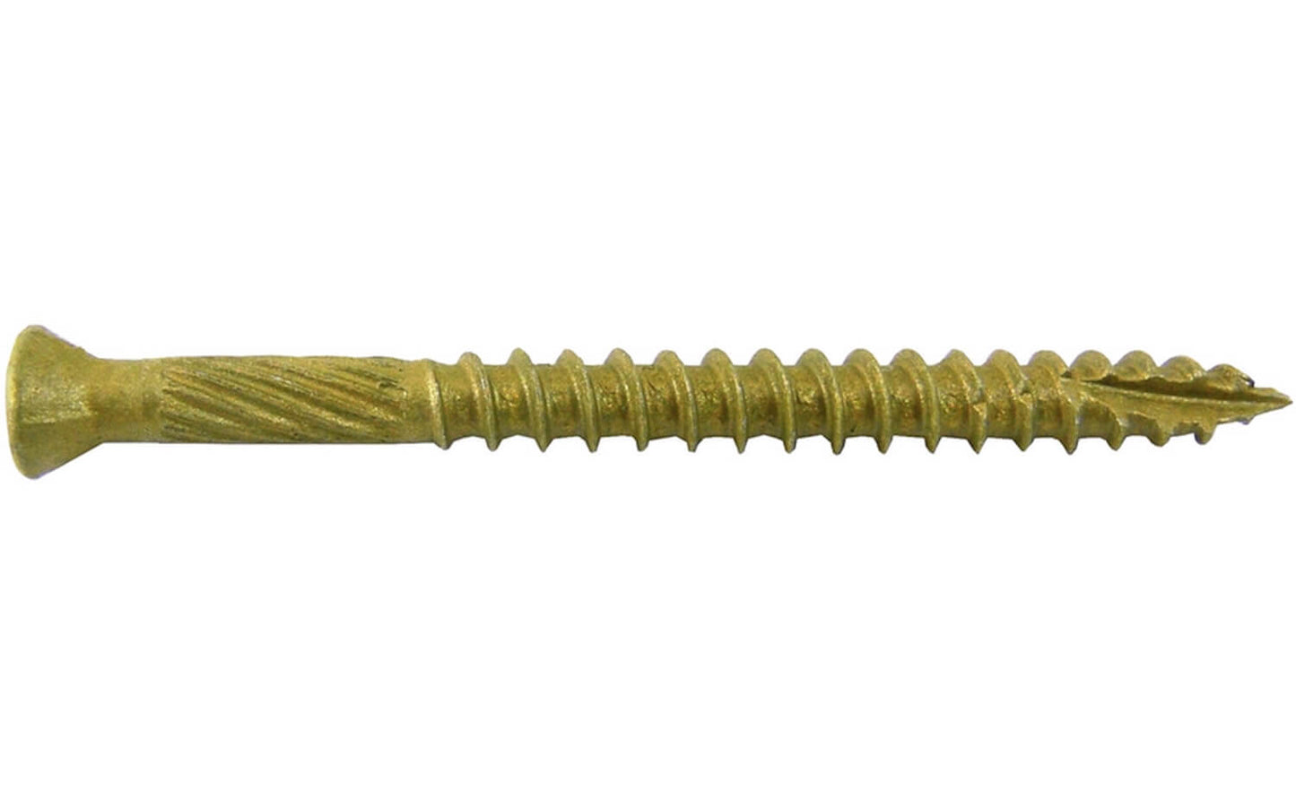 #9 Bronze Star Trim Head Wood Screw Torx/Star Drive Head - Multipurpose Exterior Coated Torx/Star Drive Wood Screws