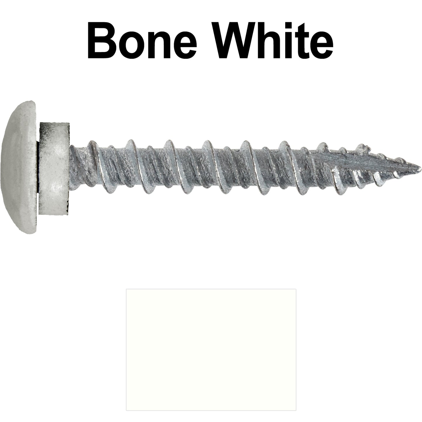 10 x 1-1/2” LOW PROFILE Star Head Roofing Screws - HI-LO Thread - Metal To Wood - T25 Torx Drive Head - EPDM washer