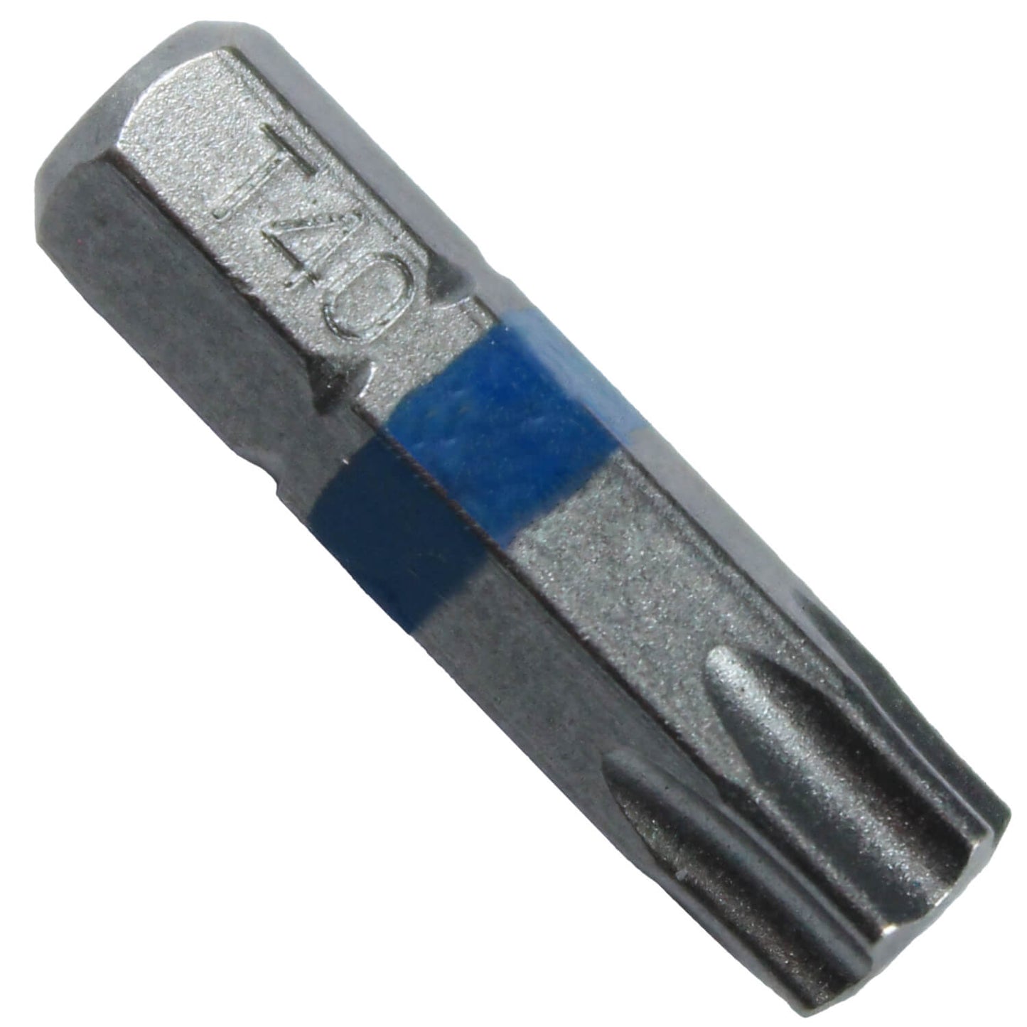 T40 (T-40) Torx/Star Driver Bit - Color Coded T40 Torx/Star Drive Bit for Screws and Fasteners Requiring T40 (T-40) Size Bits