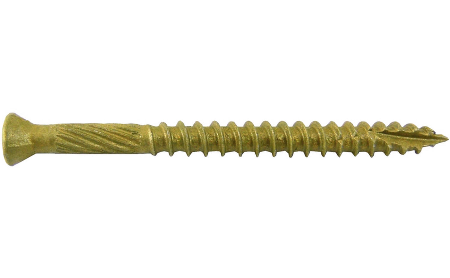 #9 Bronze Star Trim Head Wood Screw Torx/Star Drive Head - Multipurpose Exterior Coated Torx/Star Drive Wood Screws