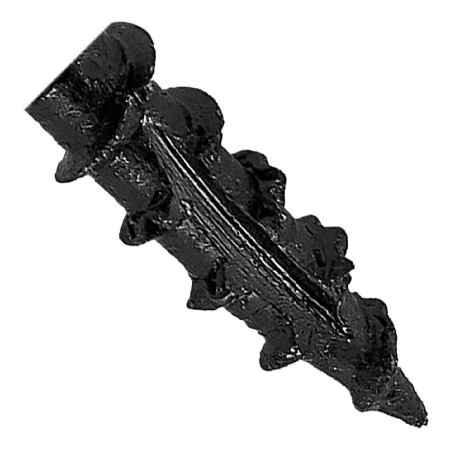 #17 Heavy-Duty Black Timber, Log & Structural Wood Screws - Exterior Coated - Use for Fastening Ledger Boards, Large Timbers, Logs and more.