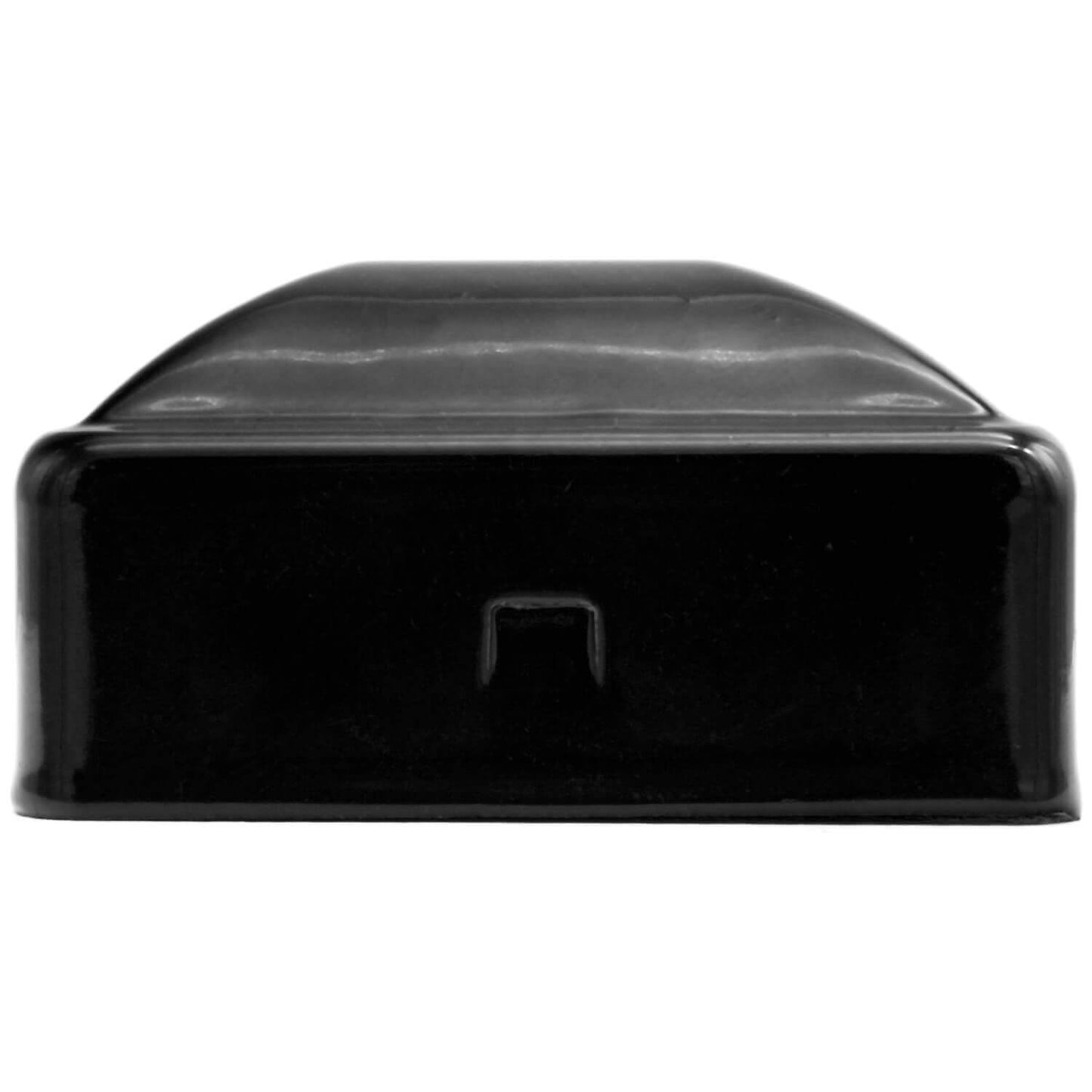 Ornamental Iron Fence Post Cap for Wrought Iron Fences - Ornamental Wrought Iron Fence Post Caps are BLACK in 3 Different Sizes