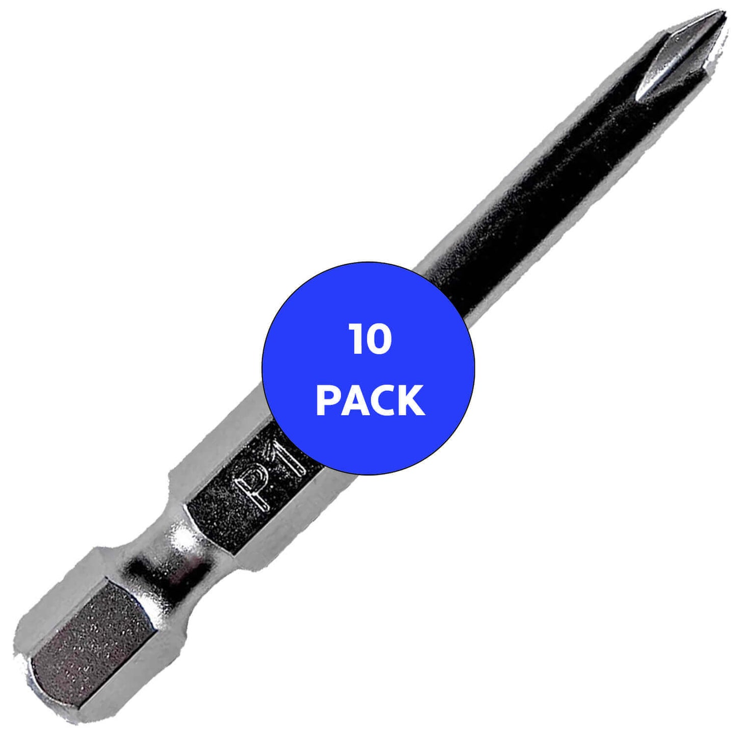 Phillips Driver Bits - with 1/4" Quick Change Shank