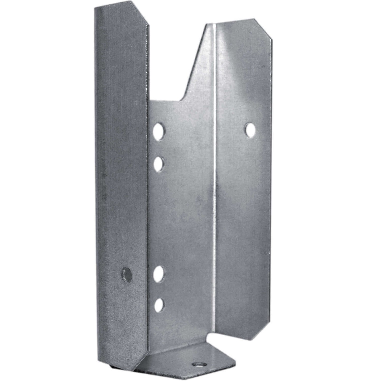 Wood Fence Rail Bracket For 2x4 Dimensional Lumber. Galvanized Steel to Resist Rusting