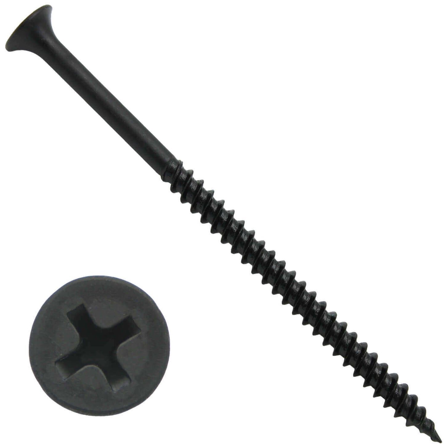 Gray Phosphate Fine Thread Drywall Screws- Gypsum board, Sheetrock, Plasterboard Screws. Use for all purpose wood screws.