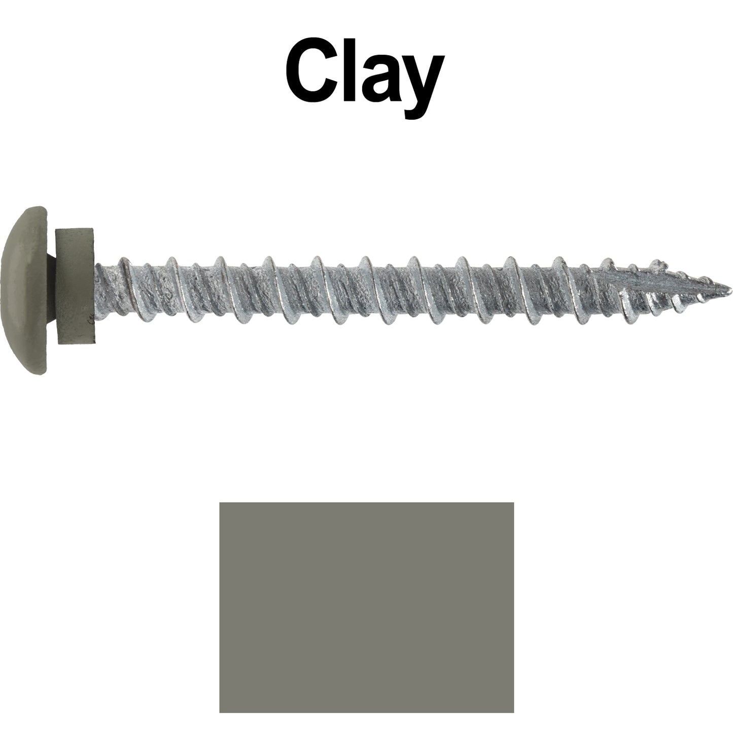 10 x 2" LOW PROFILE Star Head Roofing Screws - HI-LO Thread - Metal To Wood - T25 Torx Drive Head - EPDM washer.