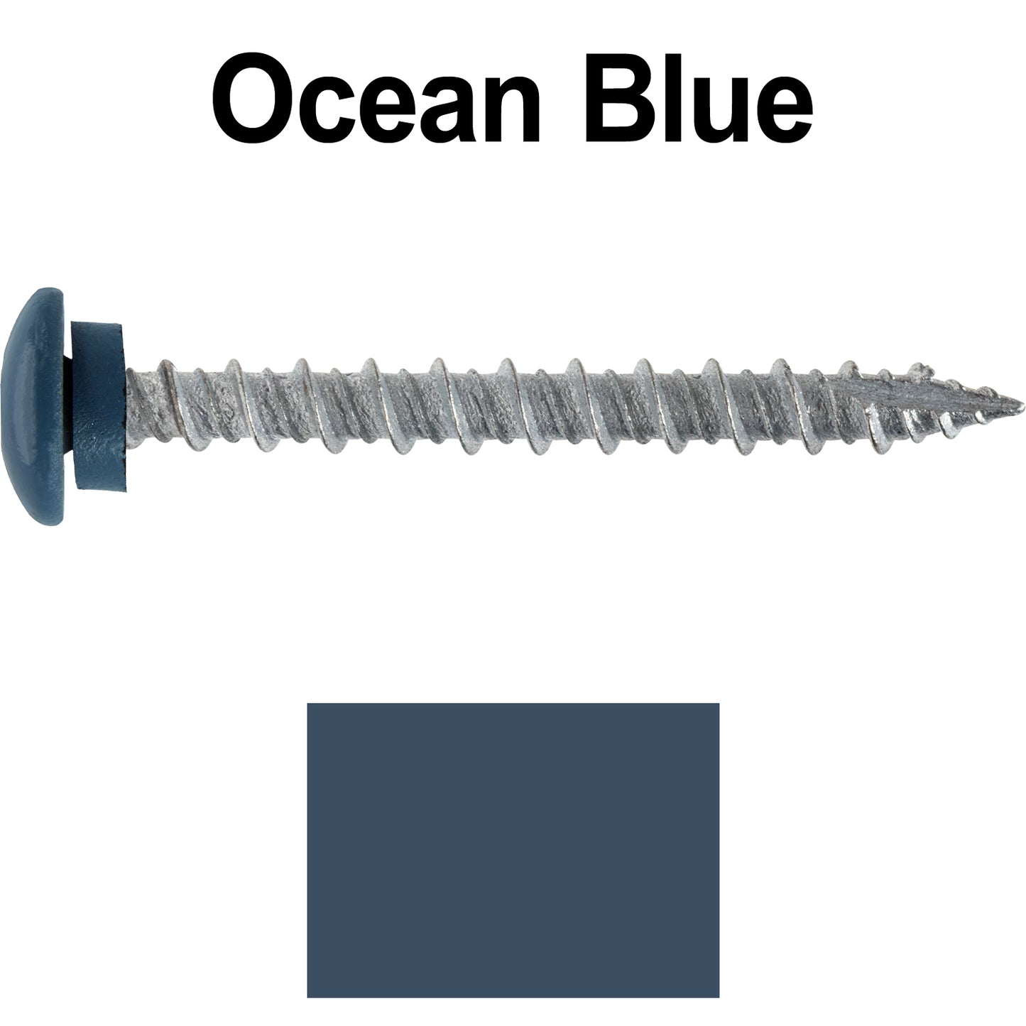 10 x 2" LOW PROFILE Star Head Roofing Screws - HI-LO Thread - Metal To Wood - T25 Torx Drive Head - EPDM washer.