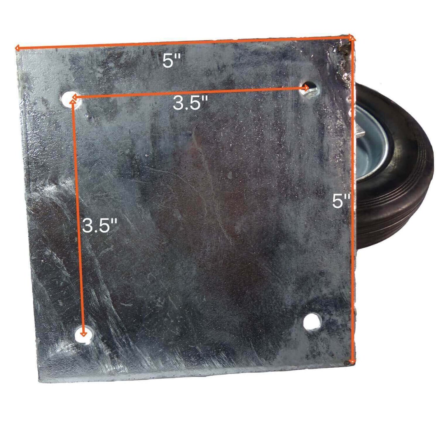 Swivel Wheel for Swinging Wood Gate.