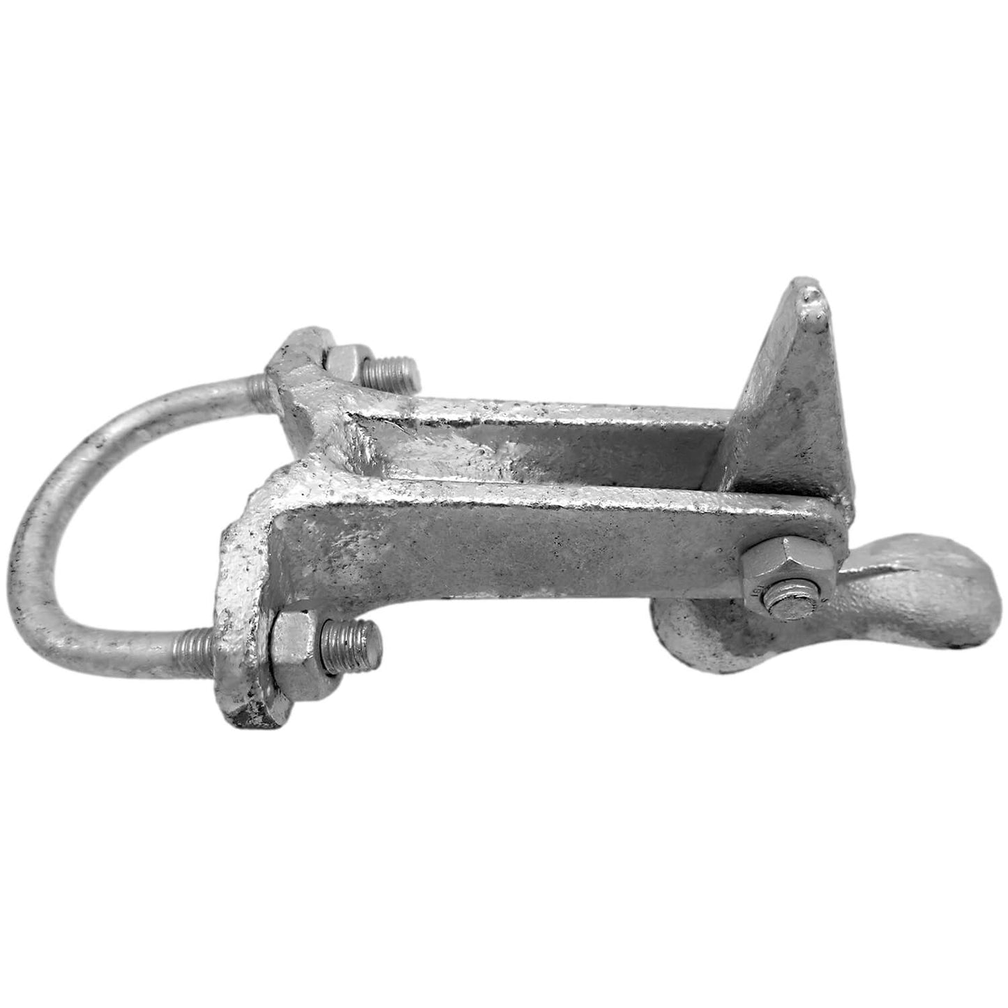 Chain Link Fence GATE HOLD BACK: "Duck Bill" Gate Holdback 1-5/8" - 2-3/8