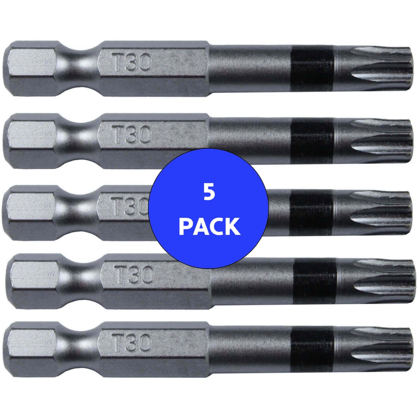 T30 (T-30) Torx/Star Driver Bit - Color Coded T30 Torx/Star Drive Bit for Screws and Fasteners Requiring T30 (T-30) Size Bits