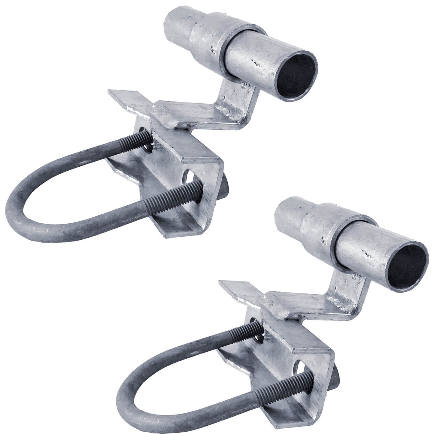 ROLLING/SLIDING GATE TRACK BRACKET: for 1-5/8" Track Rail and 1-5/8" to 2-7/8" Fence Post