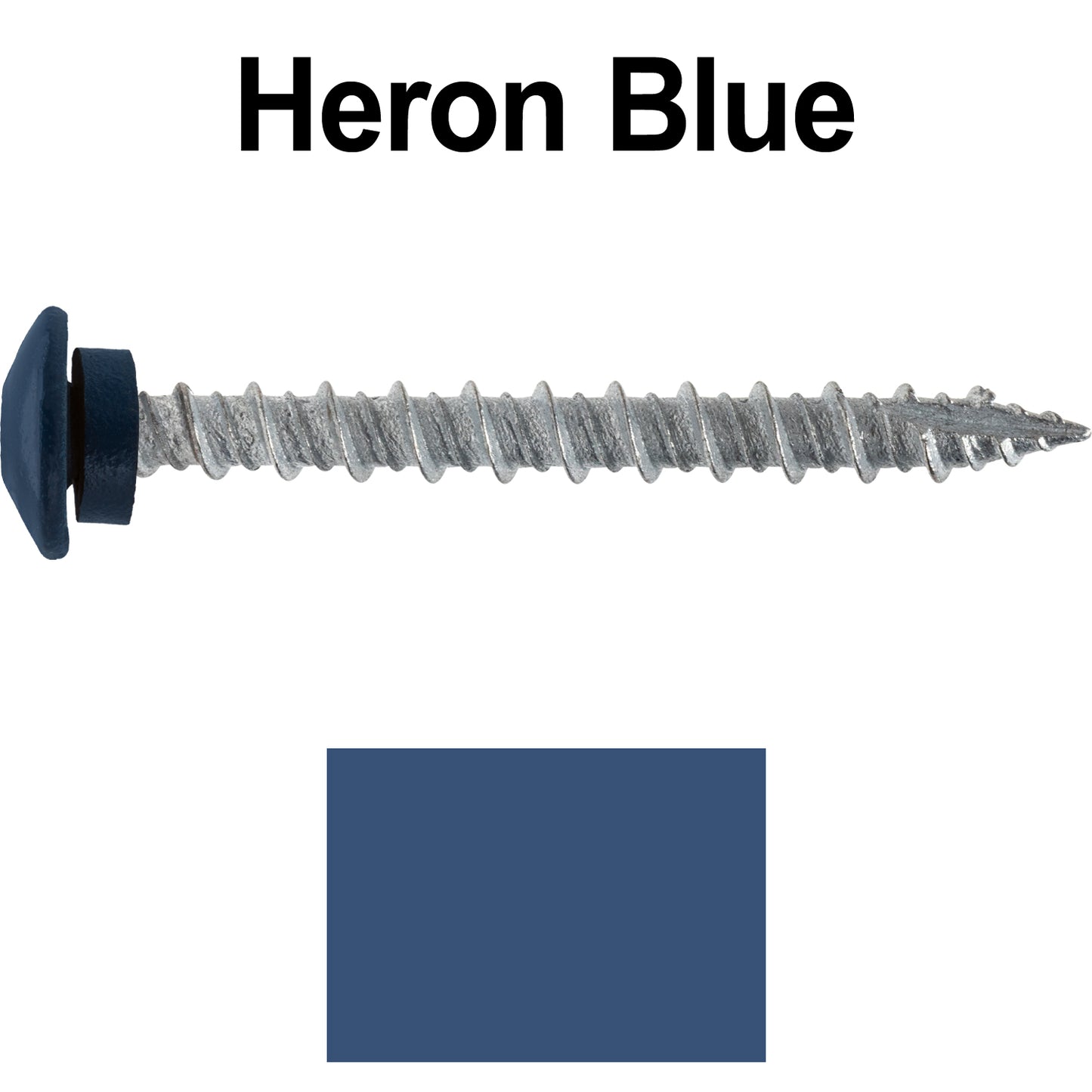 10 x 2" LOW PROFILE Star Head Roofing Screws - HI-LO Thread - Metal To Wood - T25 Torx Drive Head - EPDM washer.