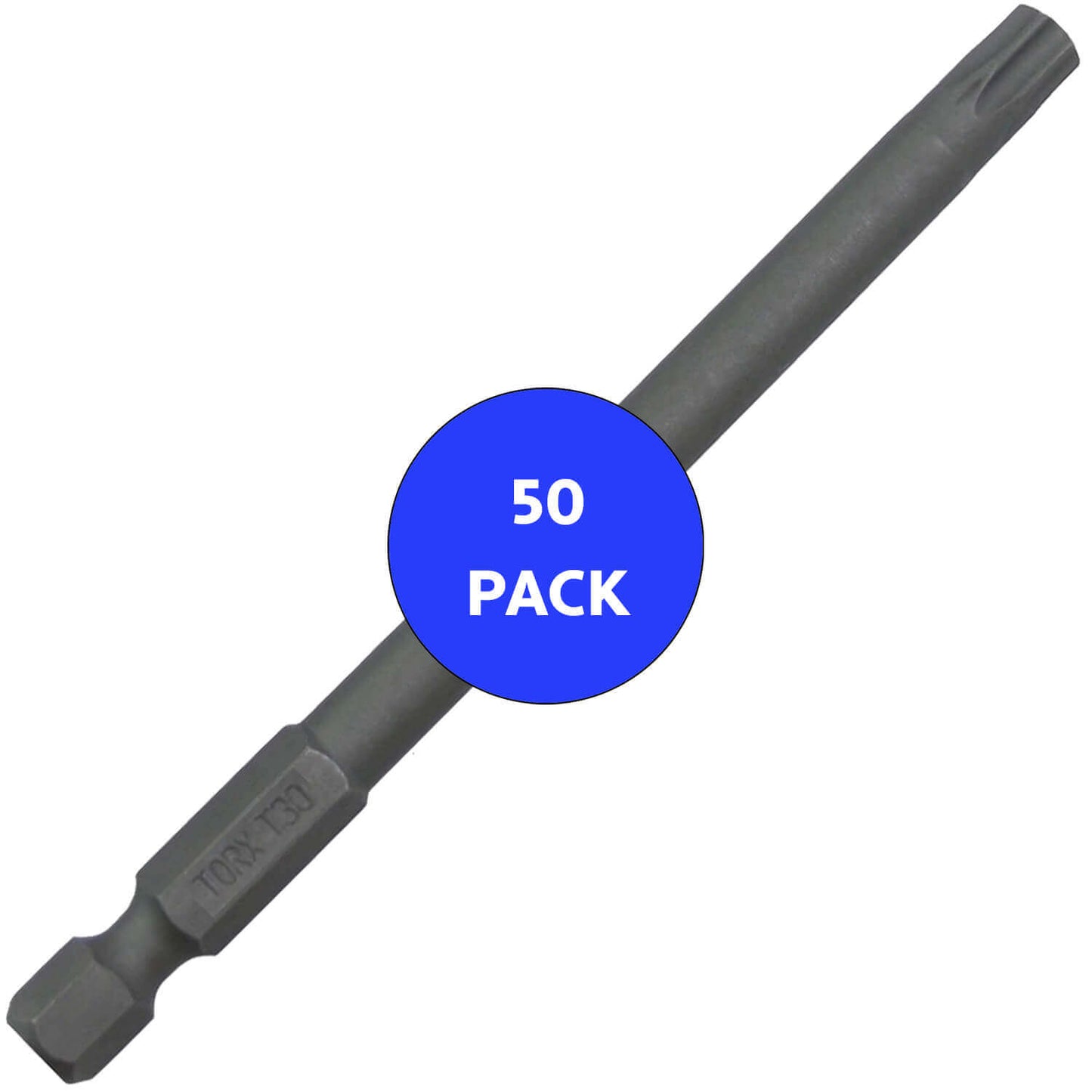 T30 (T-30) Torx/Star Driver Bit - Color Coded T30 Torx/Star Drive Bit for Screws and Fasteners Requiring T30 (T-30) Size Bits