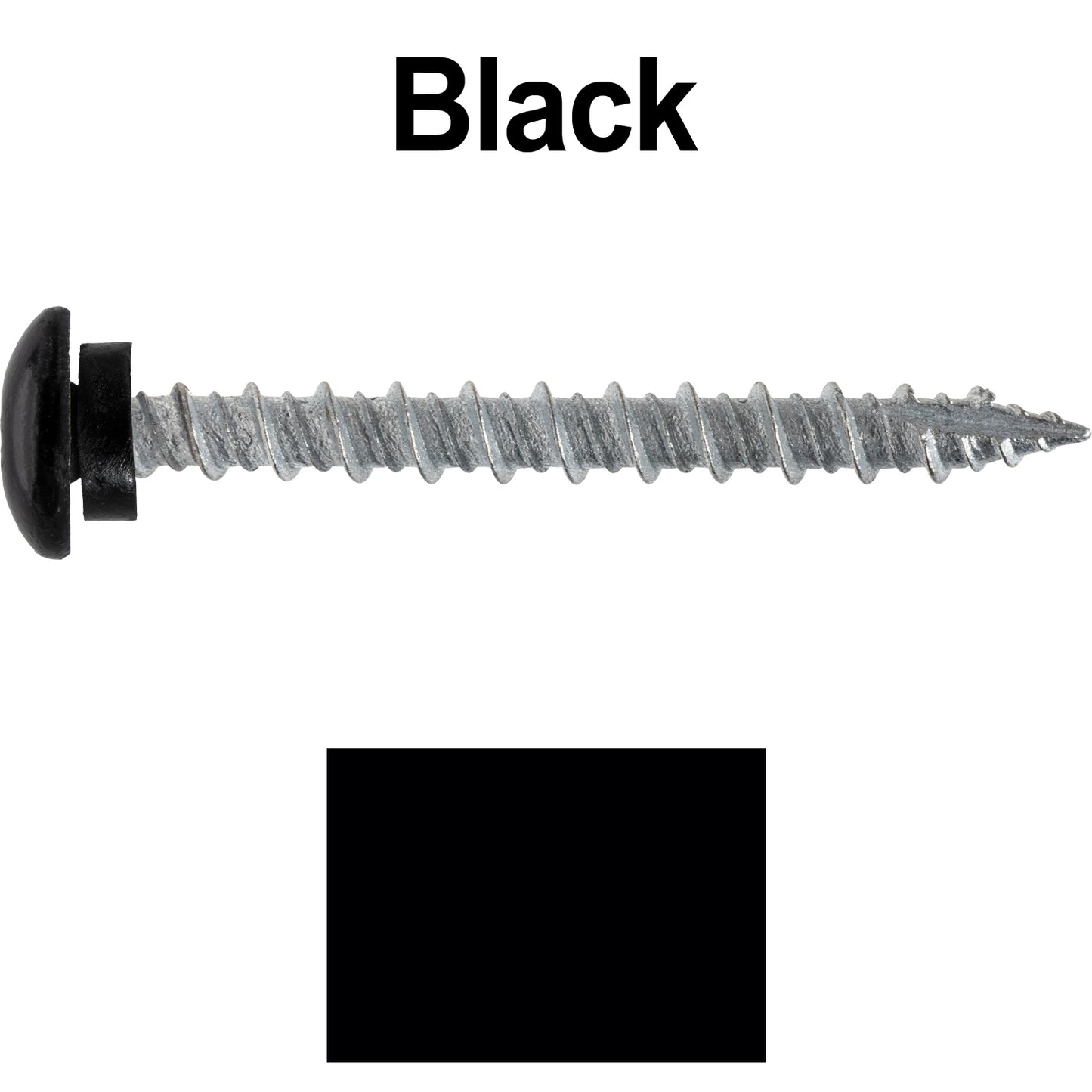 10 x 2" LOW PROFILE Star Head Roofing Screws - HI-LO Thread - Metal To Wood - T25 Torx Drive Head - EPDM washer.