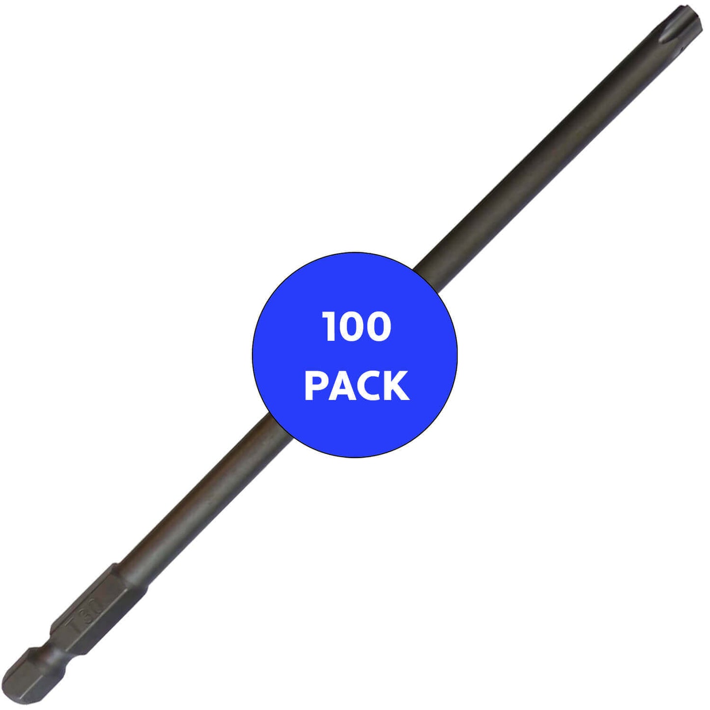 T30 (T-30) Torx/Star Driver Bit - Color Coded T30 Torx/Star Drive Bit for Screws and Fasteners Requiring T30 (T-30) Size Bits