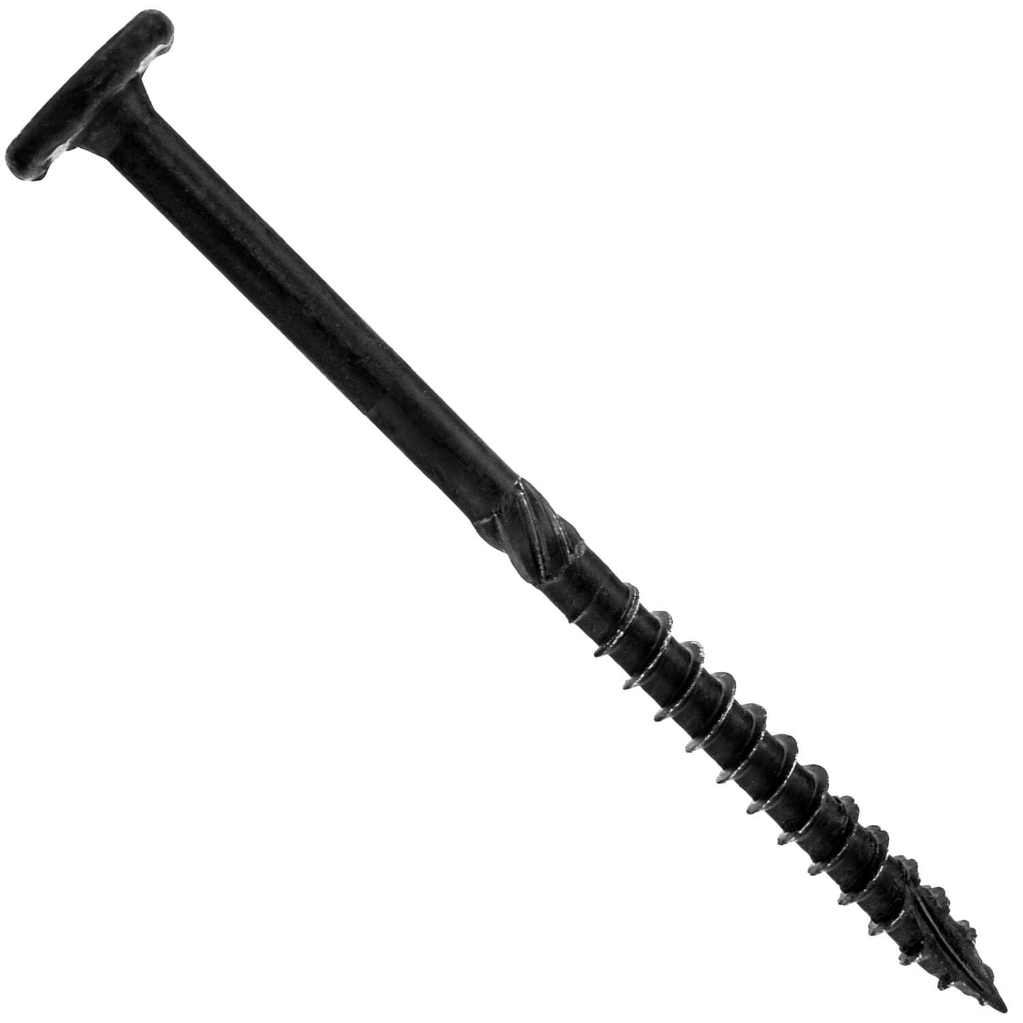 #15 Black Wafer Head Structural Lag Screws. Used for Log Construction, Timber Framing, Laminated Beams and Pole Barns Among Other Uses. T-30 Torx/Star Drive