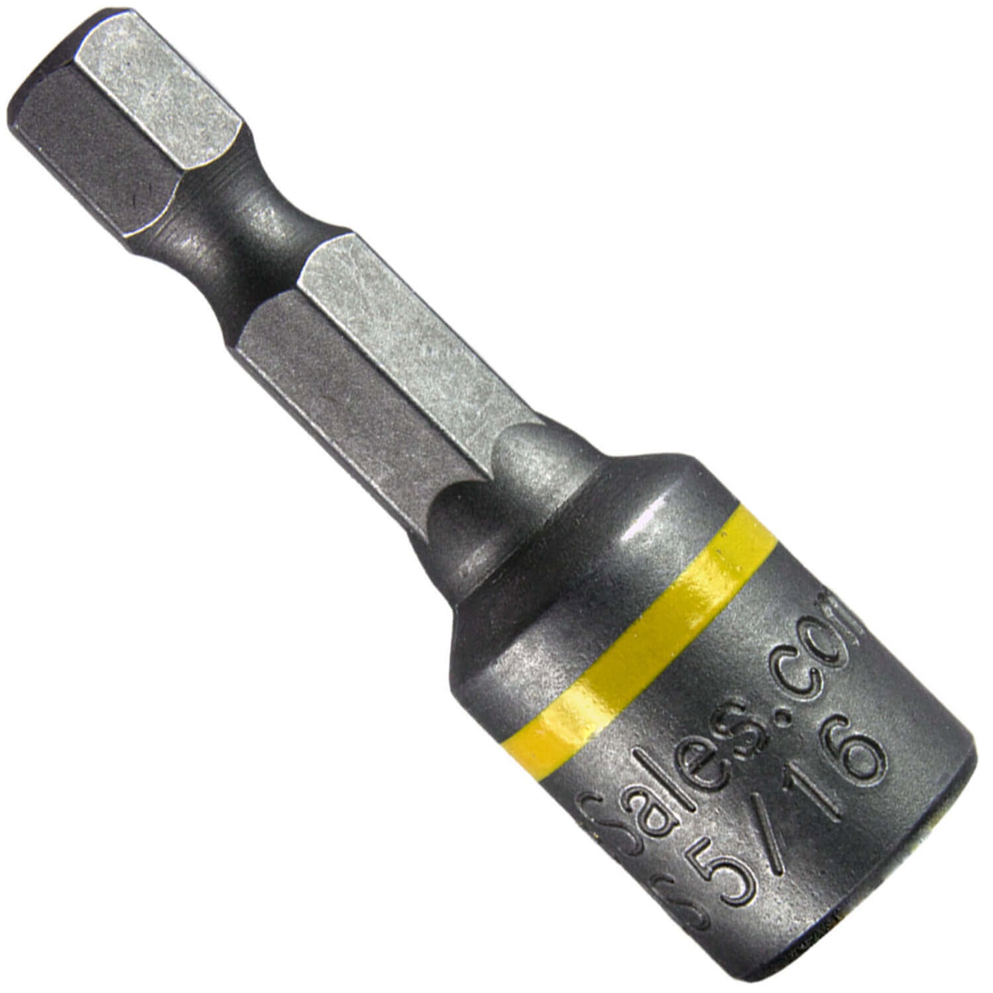 Magnetic Hex Head Driver Bits w/Quick Change Shank - Used for Installing Screws, Nuts, Bolts, etc. - Commonly Used for Metal Roofing Screws