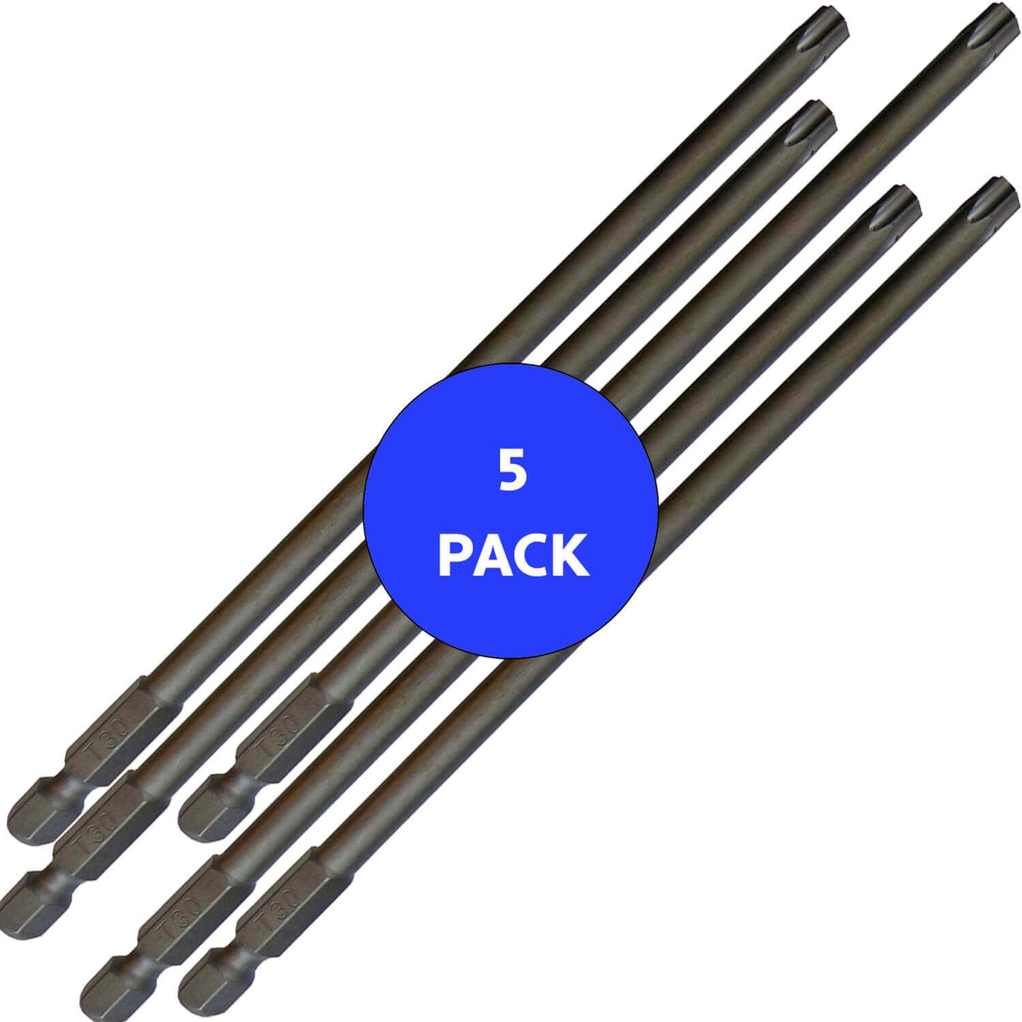 T30 (T-30) Torx/Star Driver Bit - Color Coded T30 Torx/Star Drive Bit for Screws and Fasteners Requiring T30 (T-30) Size Bits