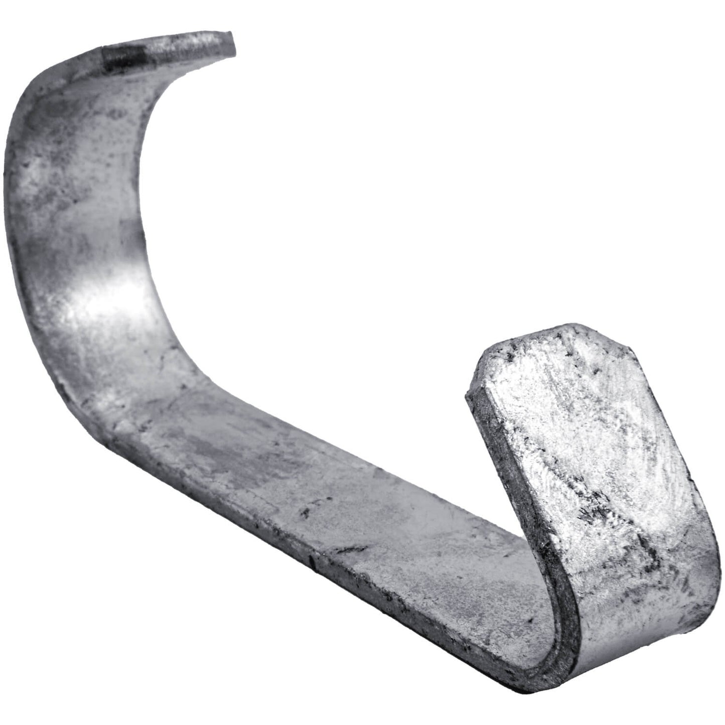 1-3/8" BLACK GATE CLIP - PRESSED STEEL - POWDER COATED