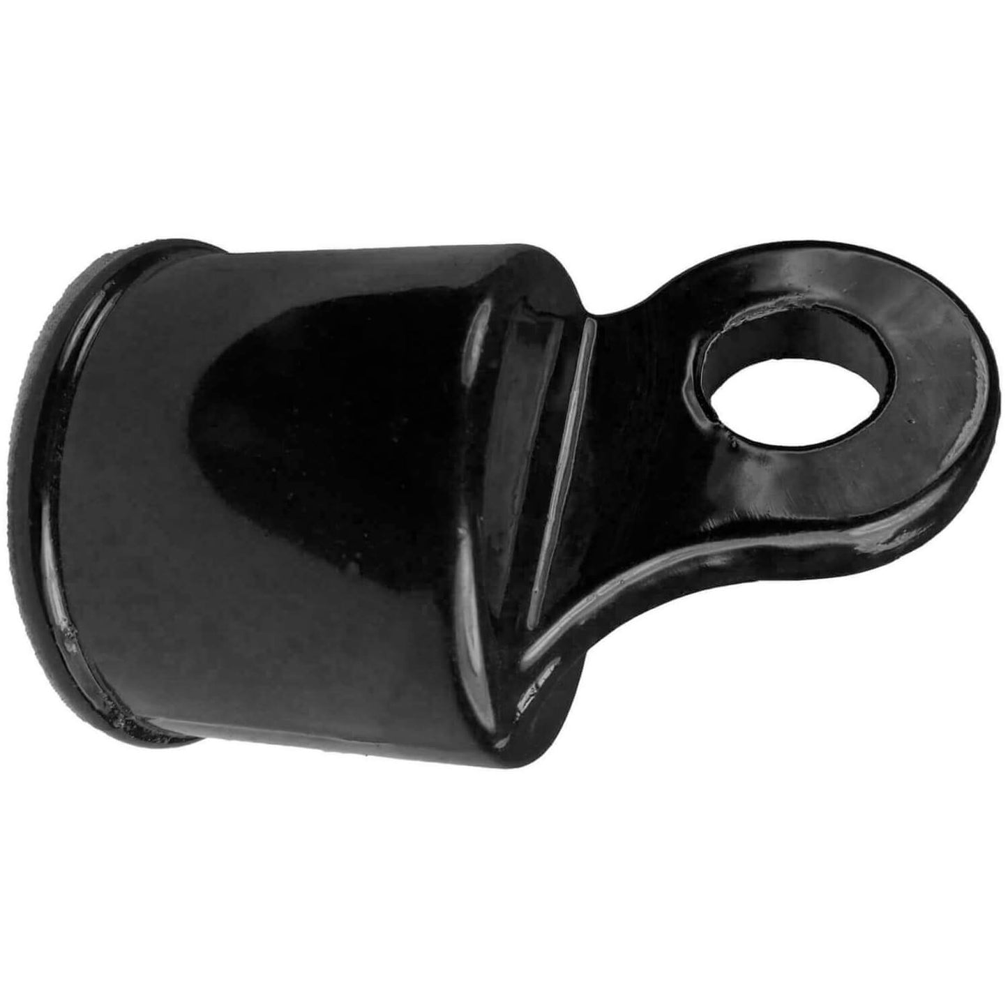 Black Chain Link Fence Rail Ends