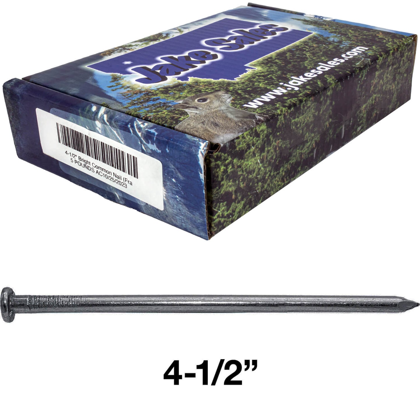 Bright Interior Common Nails. Good for general construction projects, framing, structural work and roof trusses.