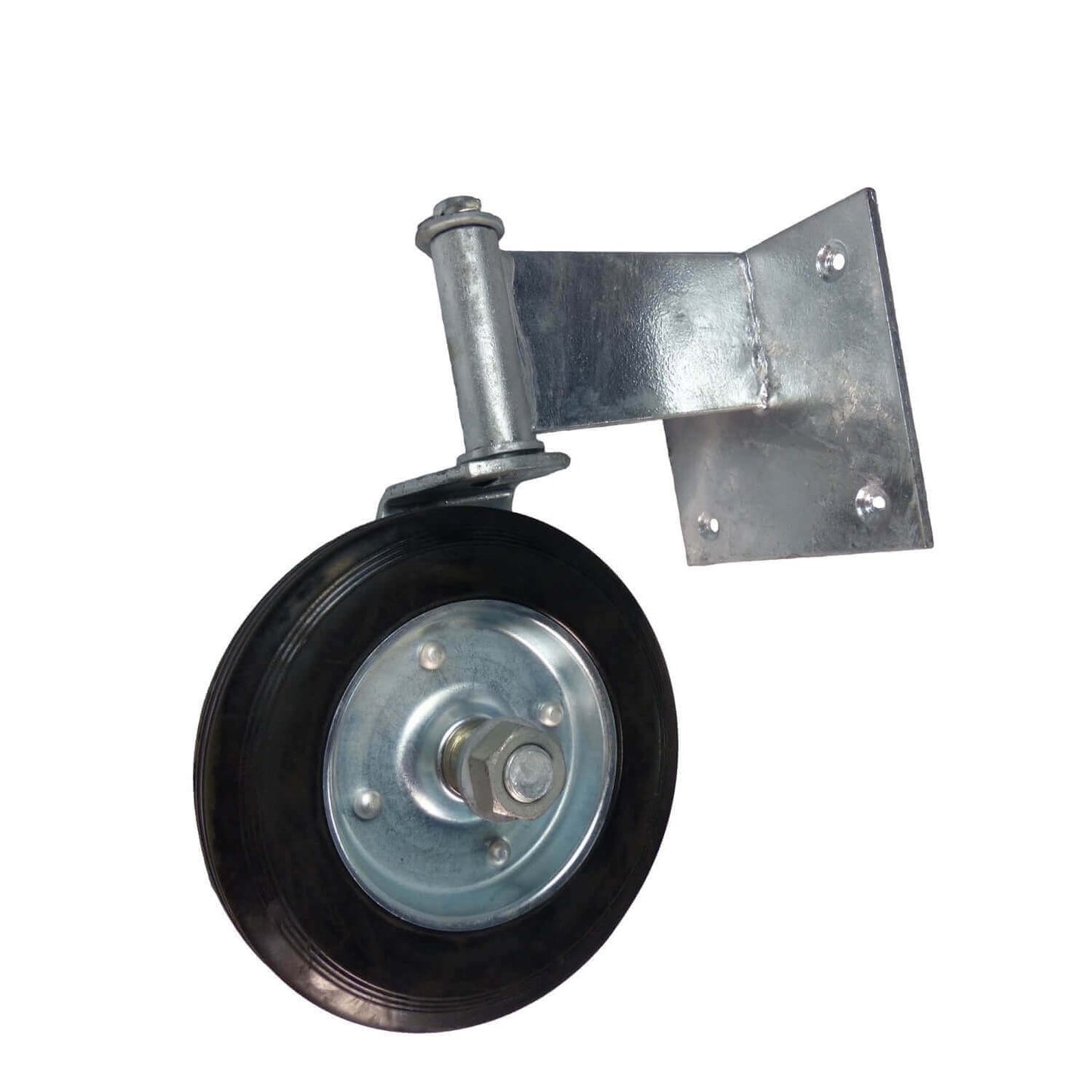 Swivel Wheel for Swinging Wood Gate.