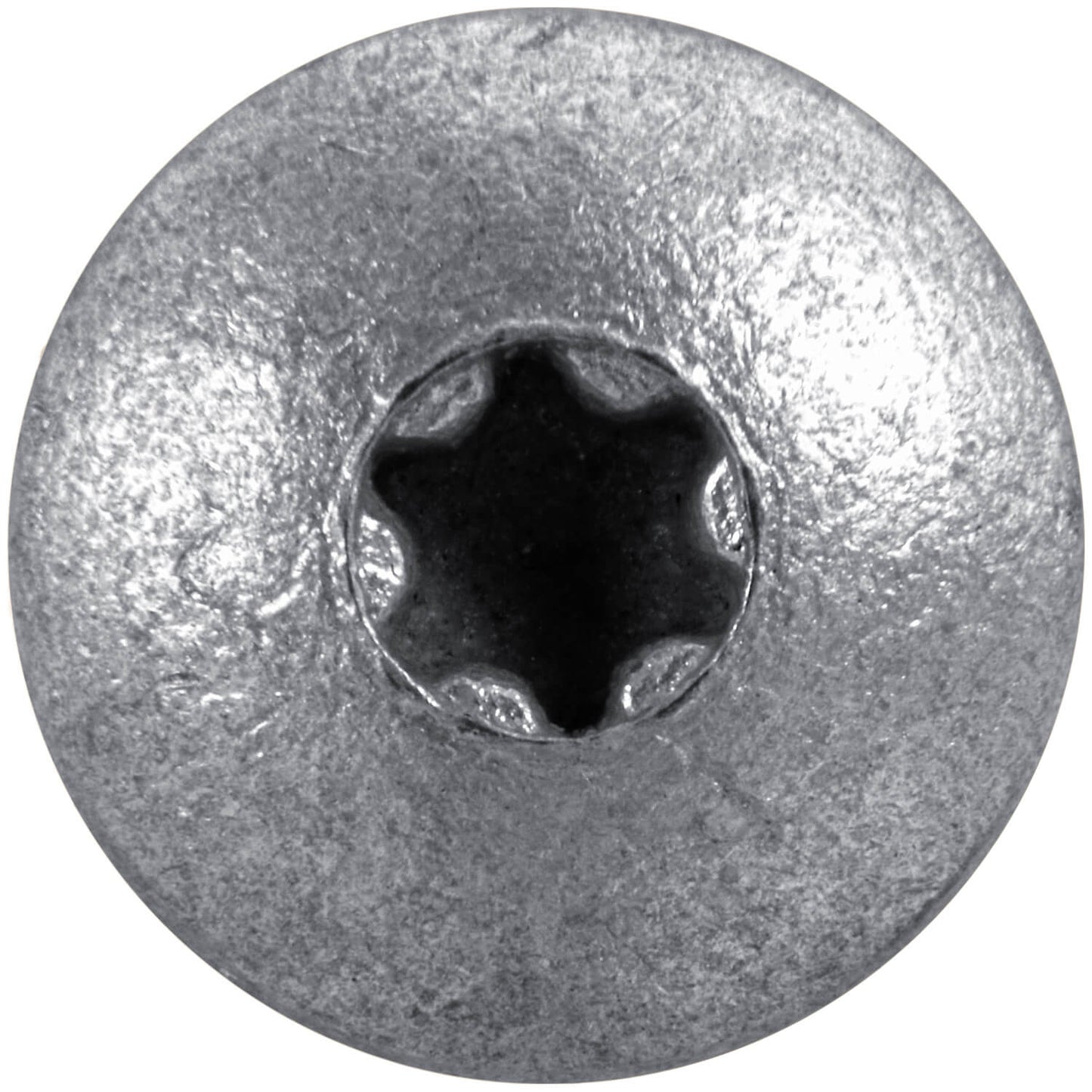 10 x 2" LOW PROFILE Star Head Roofing Screws - HI-LO Thread - Metal To Wood - T25 Torx Drive Head - EPDM washer.