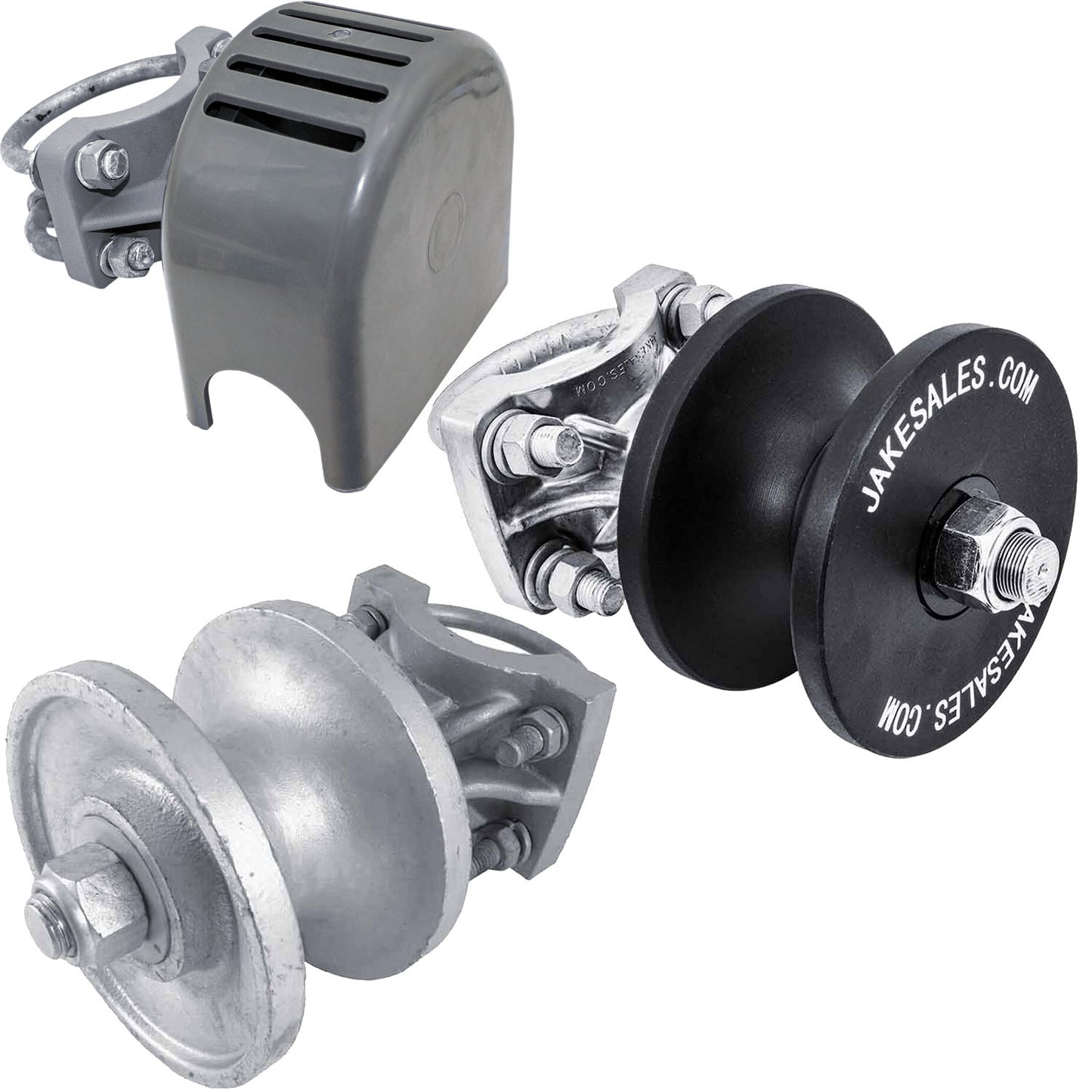 Cantilevered Gate Rollers, Cantilevered Rollers, Rolling Cantilever, Slide Gate Roller Hardware. Various Sizes From Mini 2-3/8" to 6-5/8"