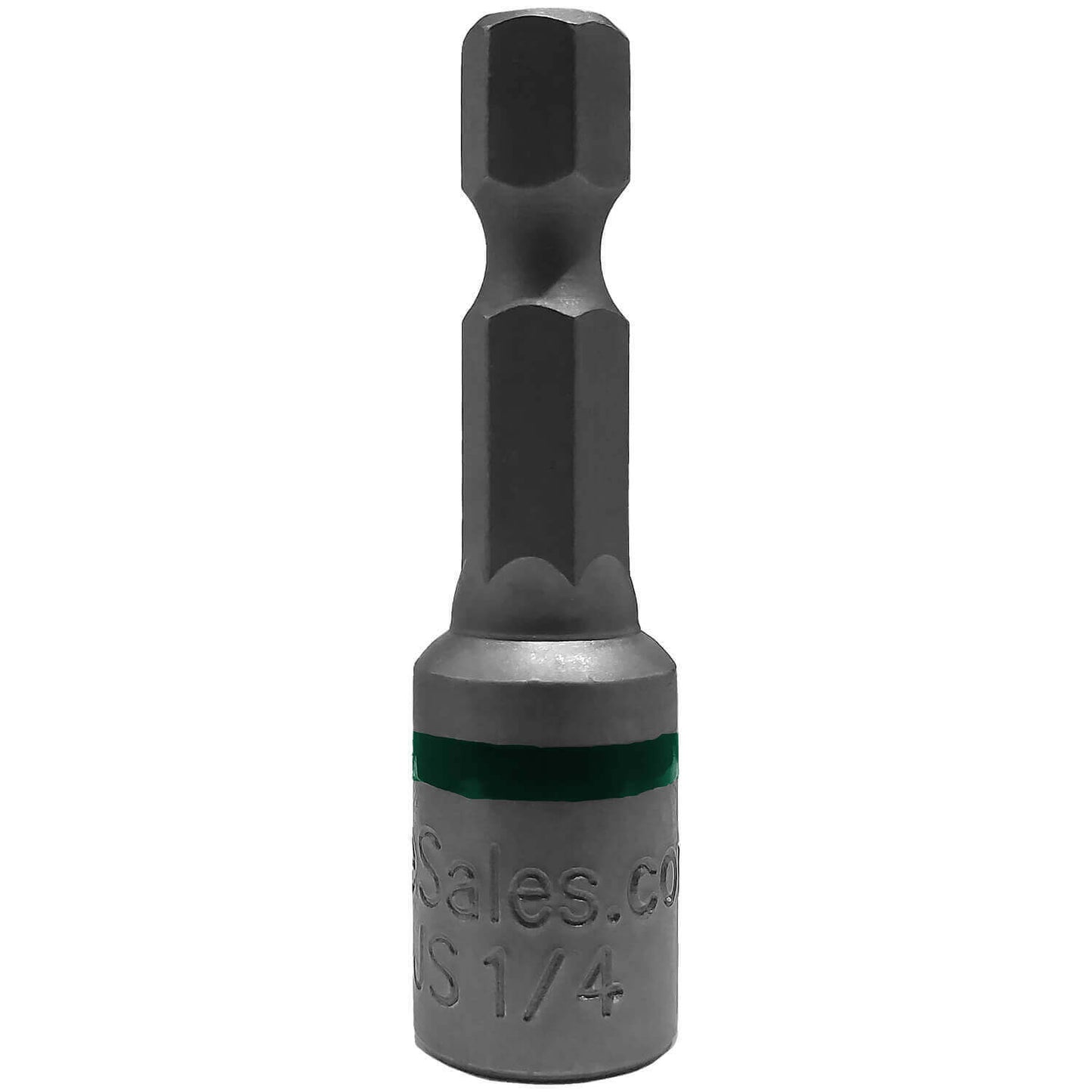 Magnetic Hex Head Driver Bits w/Quick Change Shank - Used for Installing Screws, Nuts, Bolts, etc. - Commonly Used for Metal Roofing Screws