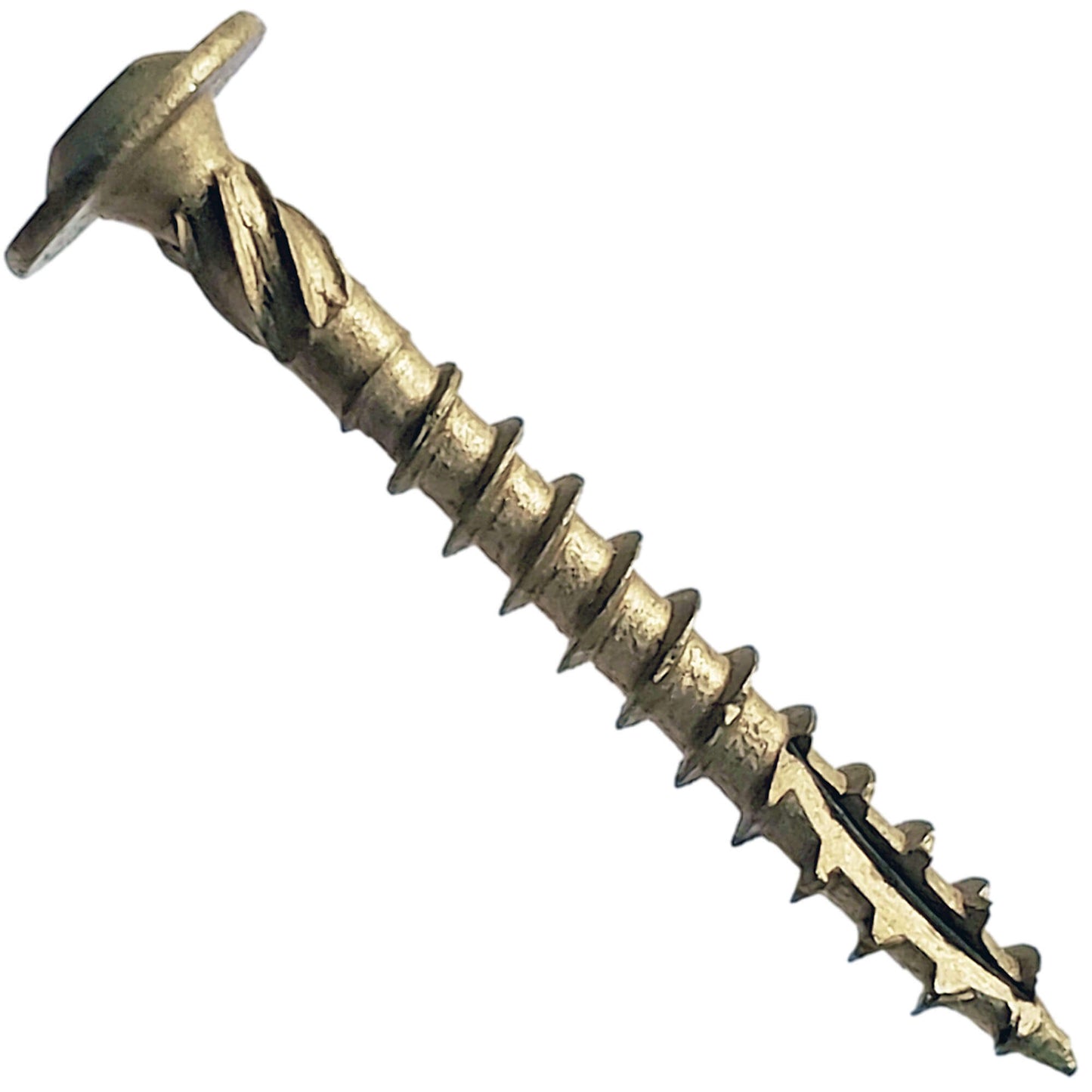 #14 Construction Lag Screws - Exterior Coated Torx/Star Drive Heavy Duty Structural Lag With Modified Truss Washer Head