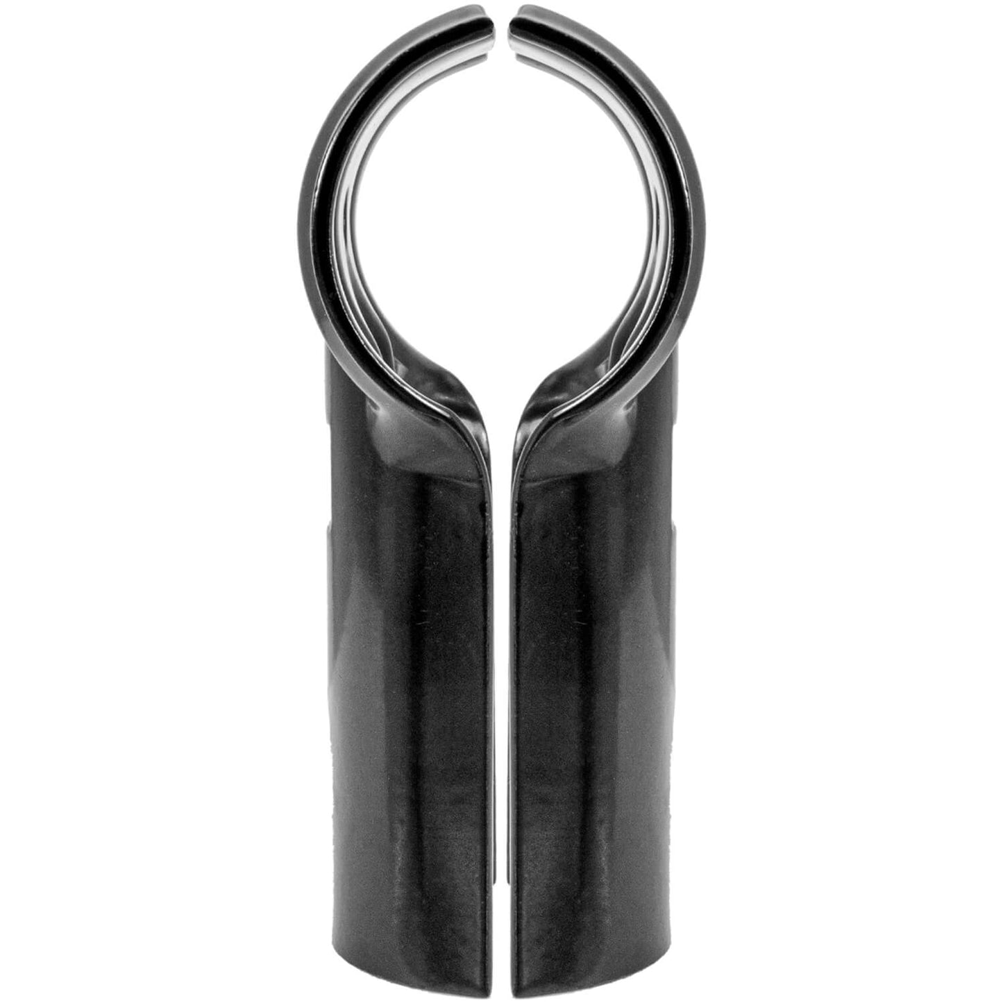 Black Chain Link Fence End Rail Panel Clamps for 1-3/8" and 1-5/8" Pipe. Add Extensions to Existing Fence or Connecting Fence Panels