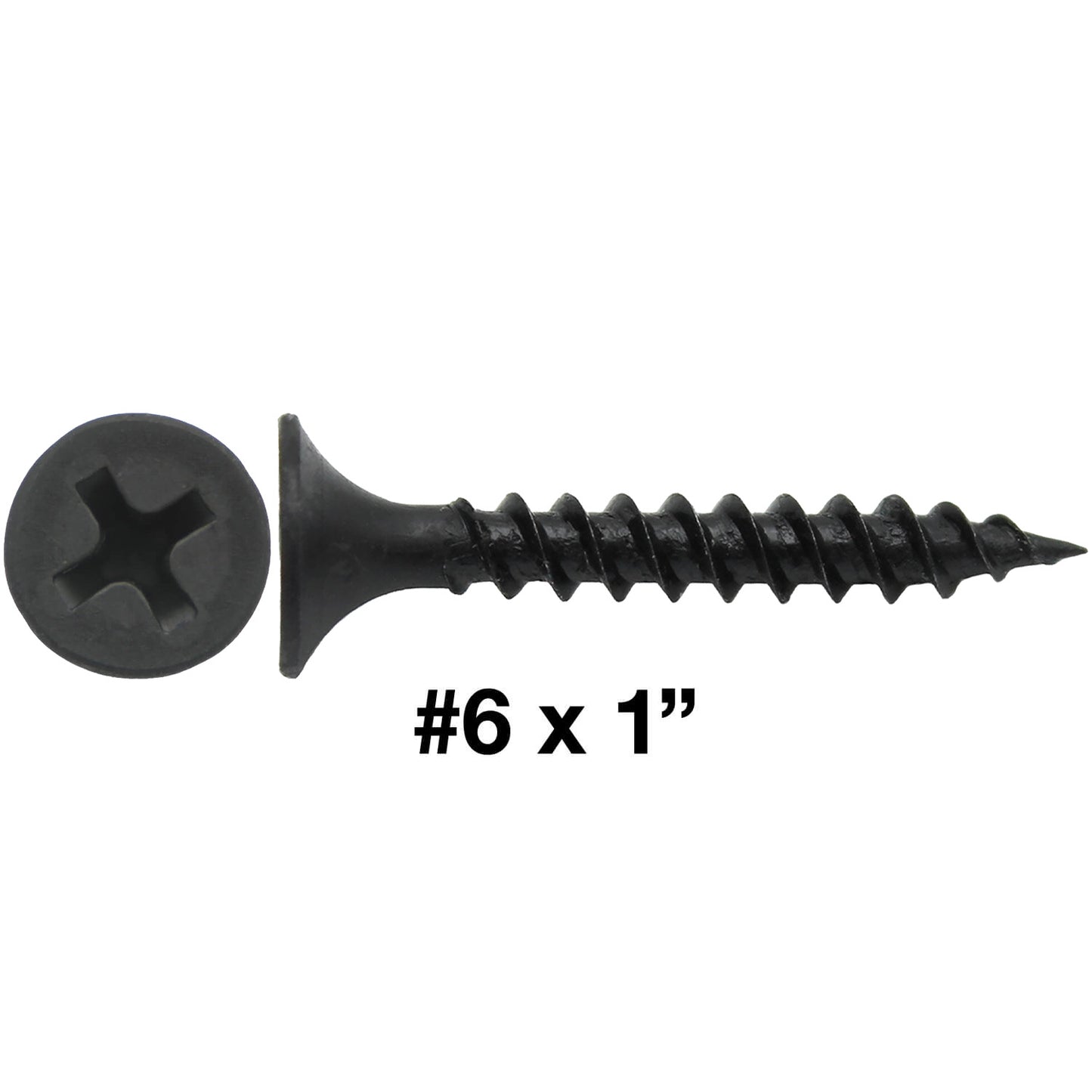 Gray Phosphate Fine Thread Drywall Screws- Gypsum board, Sheetrock, Plasterboard Screws. Use for all purpose wood screws.