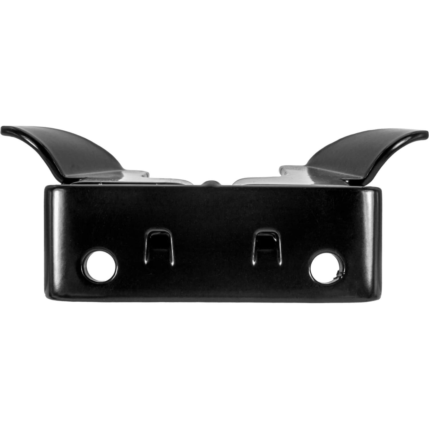 BLACK Wall Mount 1-3/8" FLAT BACK BUTTERFLY Latch - Chain link Fence Gate Latching Hardware