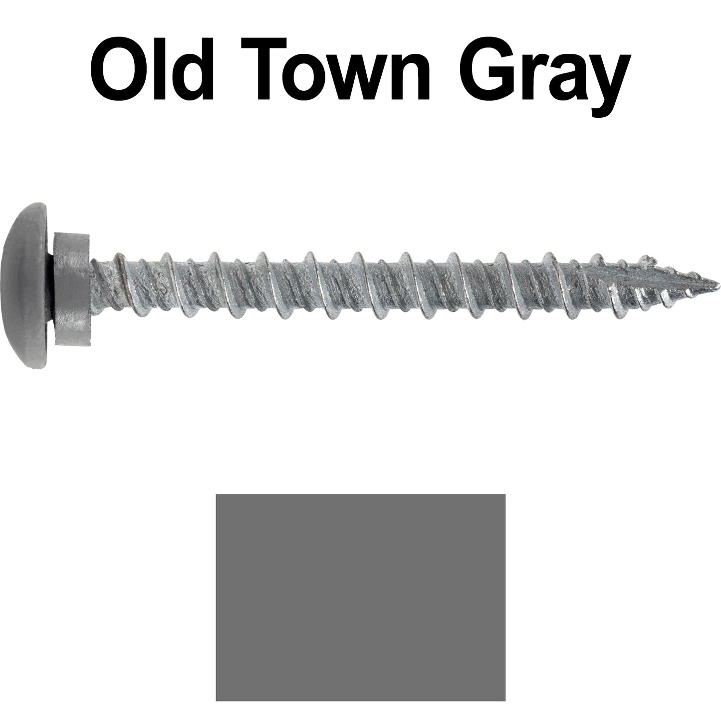 10 x 2" LOW PROFILE Star Head Roofing Screws - HI-LO Thread - Metal To Wood - T25 Torx Drive Head - EPDM washer.
