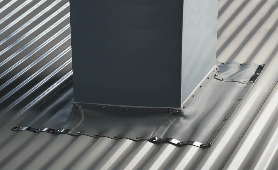 DEKSTRIP FLEXIBLE PIPE FLASHING - EPDM Flexible Pipe Flash Dekstrip(one-size-fits-all) Roof Jack Pipe Boot onsite adjustable,attaches easily with roof screws