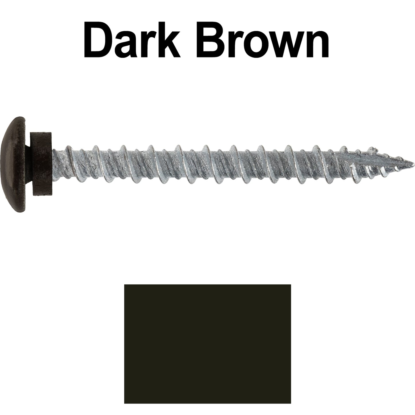 10 x 2" LOW PROFILE Star Head Roofing Screws - HI-LO Thread - Metal To Wood - T25 Torx Drive Head - EPDM washer.