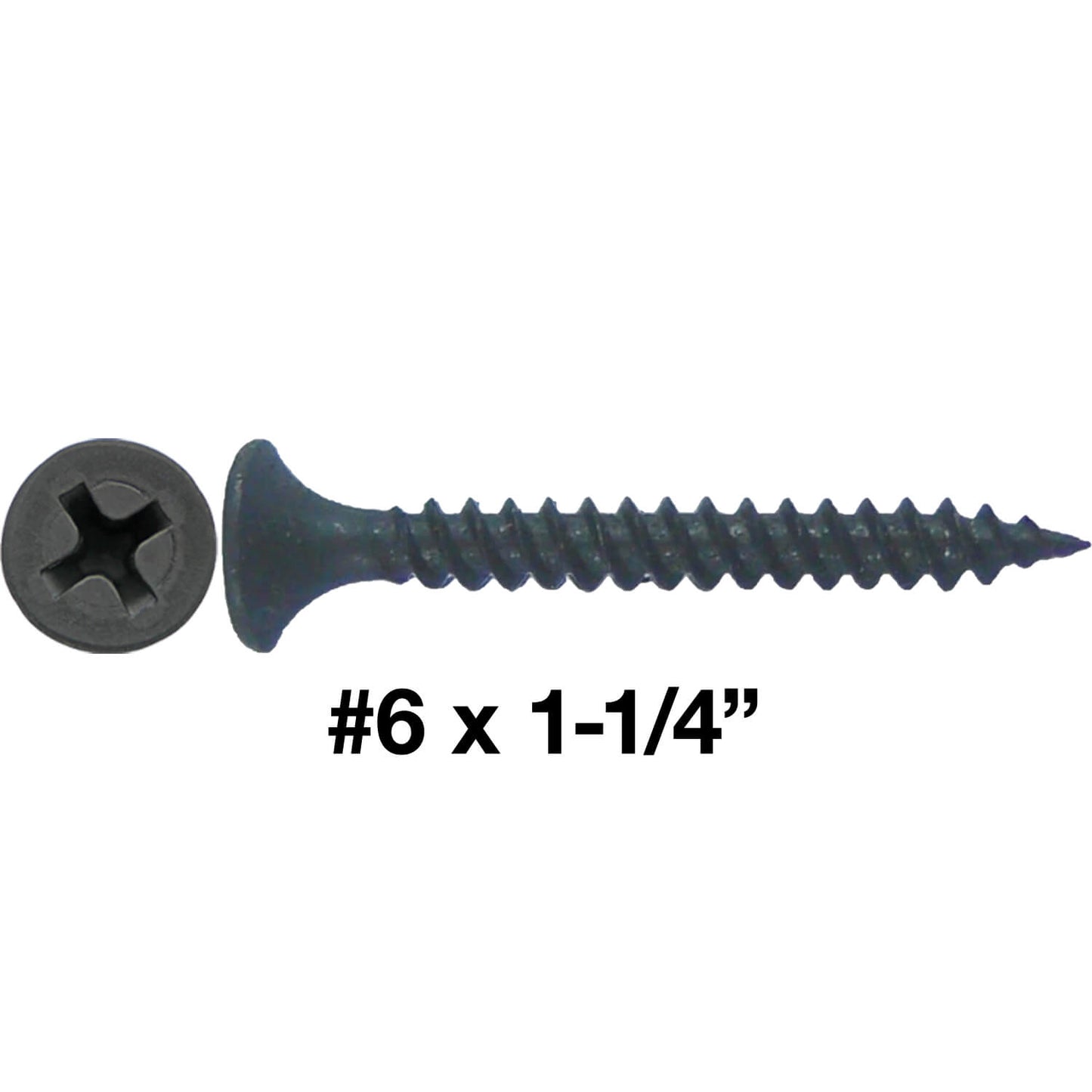 Gray Phosphate Fine Thread Drywall Screws- Gypsum board, Sheetrock, Plasterboard Screws. Use for all purpose wood screws.