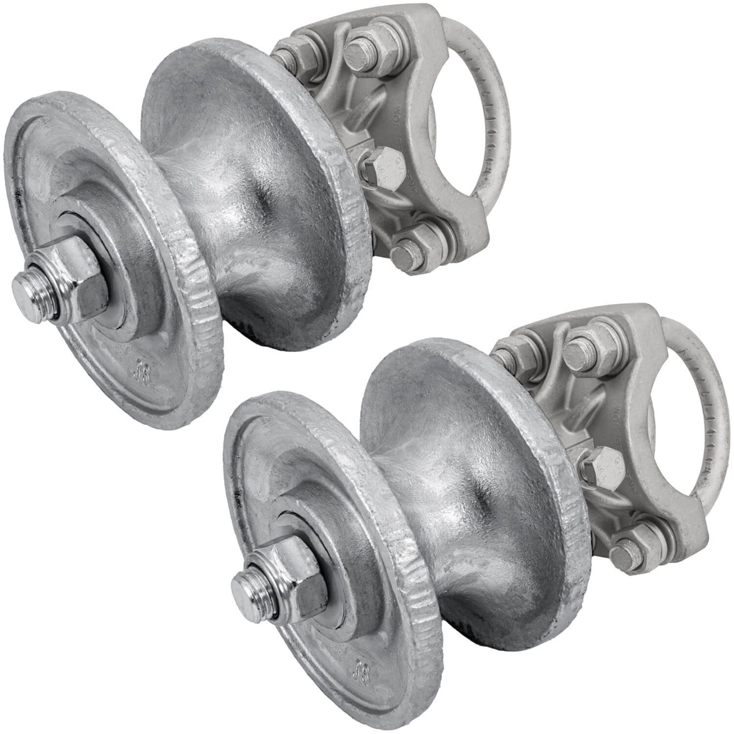 Cantilevered Gate Rollers, Cantilevered Rollers, Rolling Cantilever, Slide Gate Roller Hardware. Various Sizes From Mini 2-3/8" to 6-5/8"