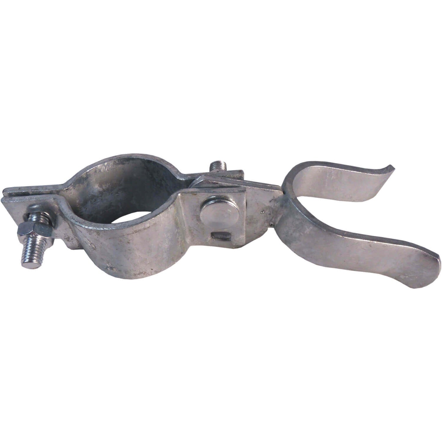 Chain Link Fence Gate Fork Latch - Fence Gate Latch - Galvanized Fence Gate Latch With Hole for Padlock