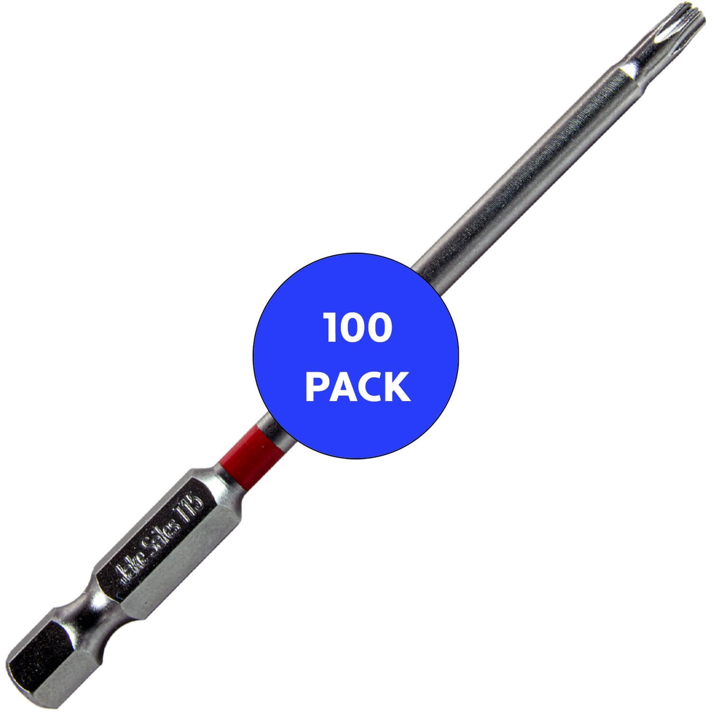 T15 (T-15) Torx/Star Driver Bit - Color Coded Torx/Star Drive Bit for Screws and Fasteners