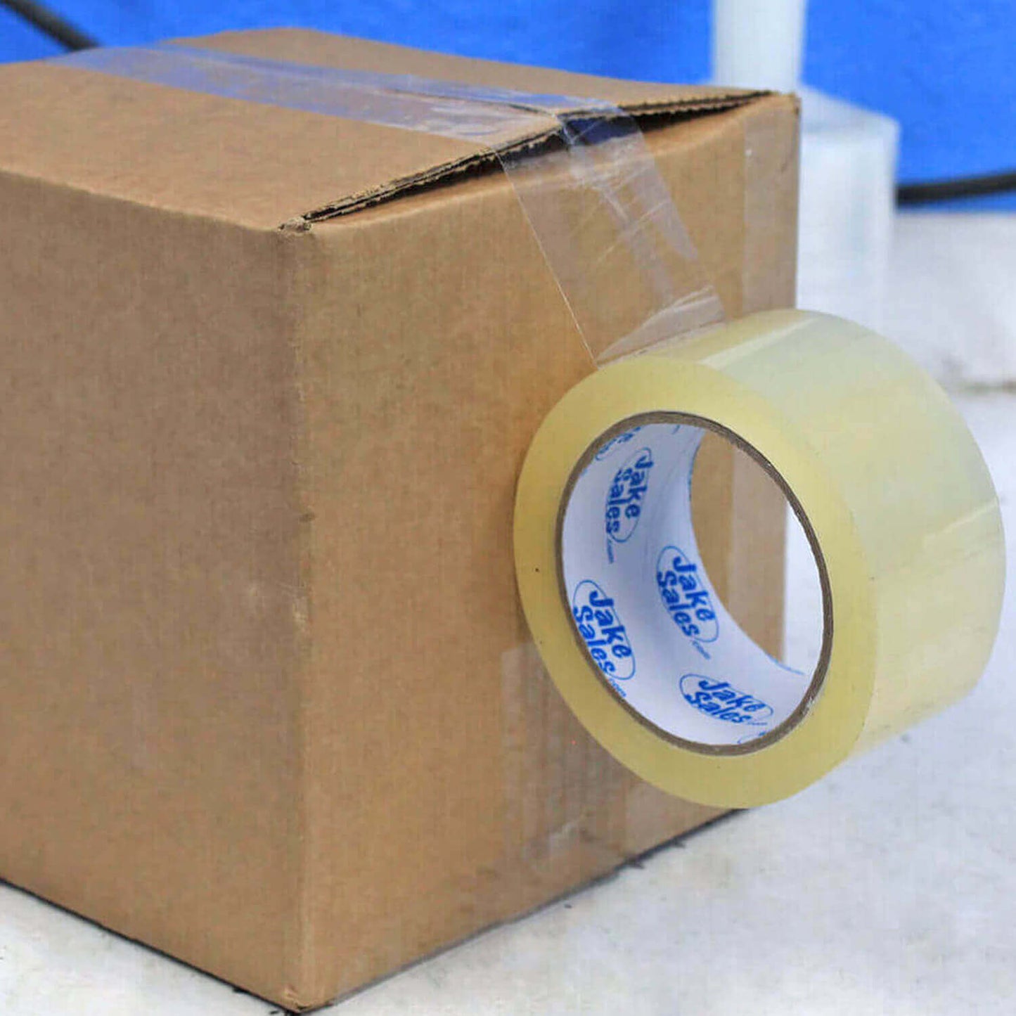 Shipping/Packaging Tape - Clear, Strong 2.7-millimeter Tape, fits in a standard tape gun. 110 Yards or 60 Yards