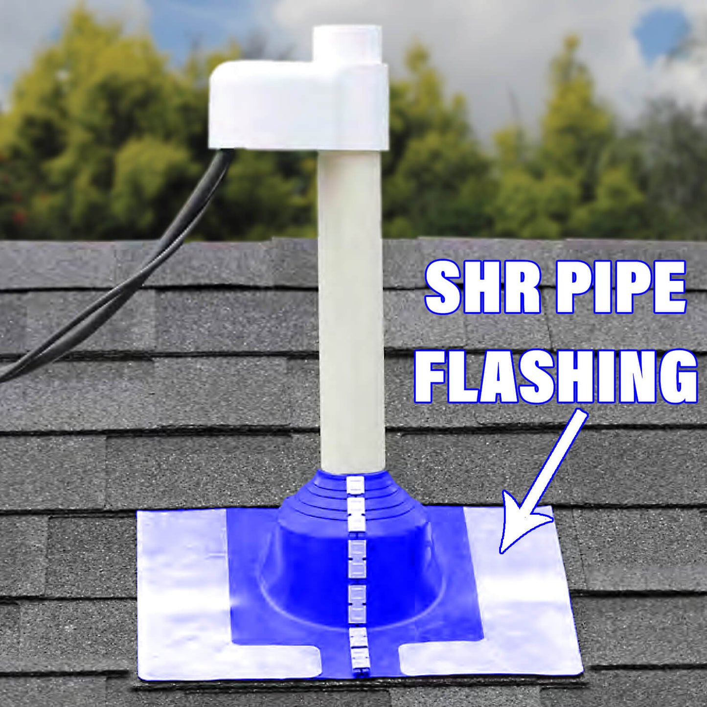 Dektite Retrofit (Shingle Roofs) Electrical Service Masts