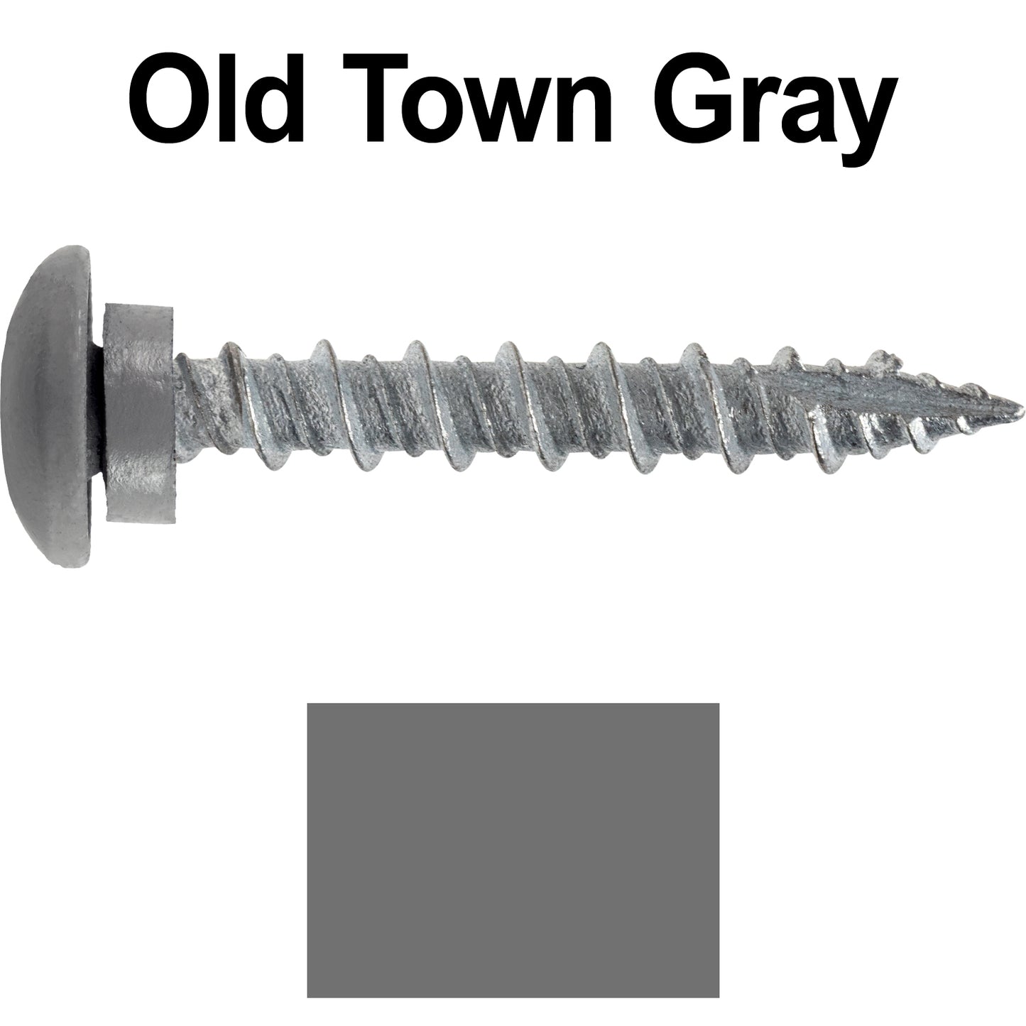 10 x 1-1/2” LOW PROFILE Star Head Roofing Screws - HI-LO Thread - Metal To Wood - T25 Torx Drive Head - EPDM washer