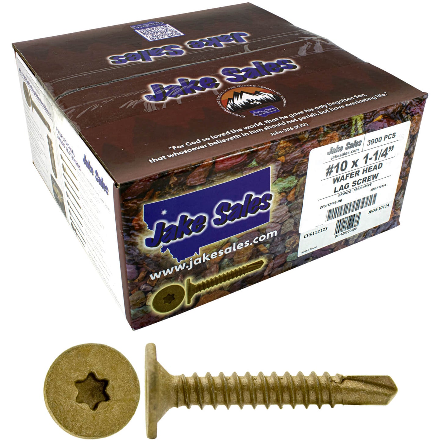 #10 Self Drilling Wafer Head Screws - Wood to Metal - Self Tapping Star/Torx TEK Screw