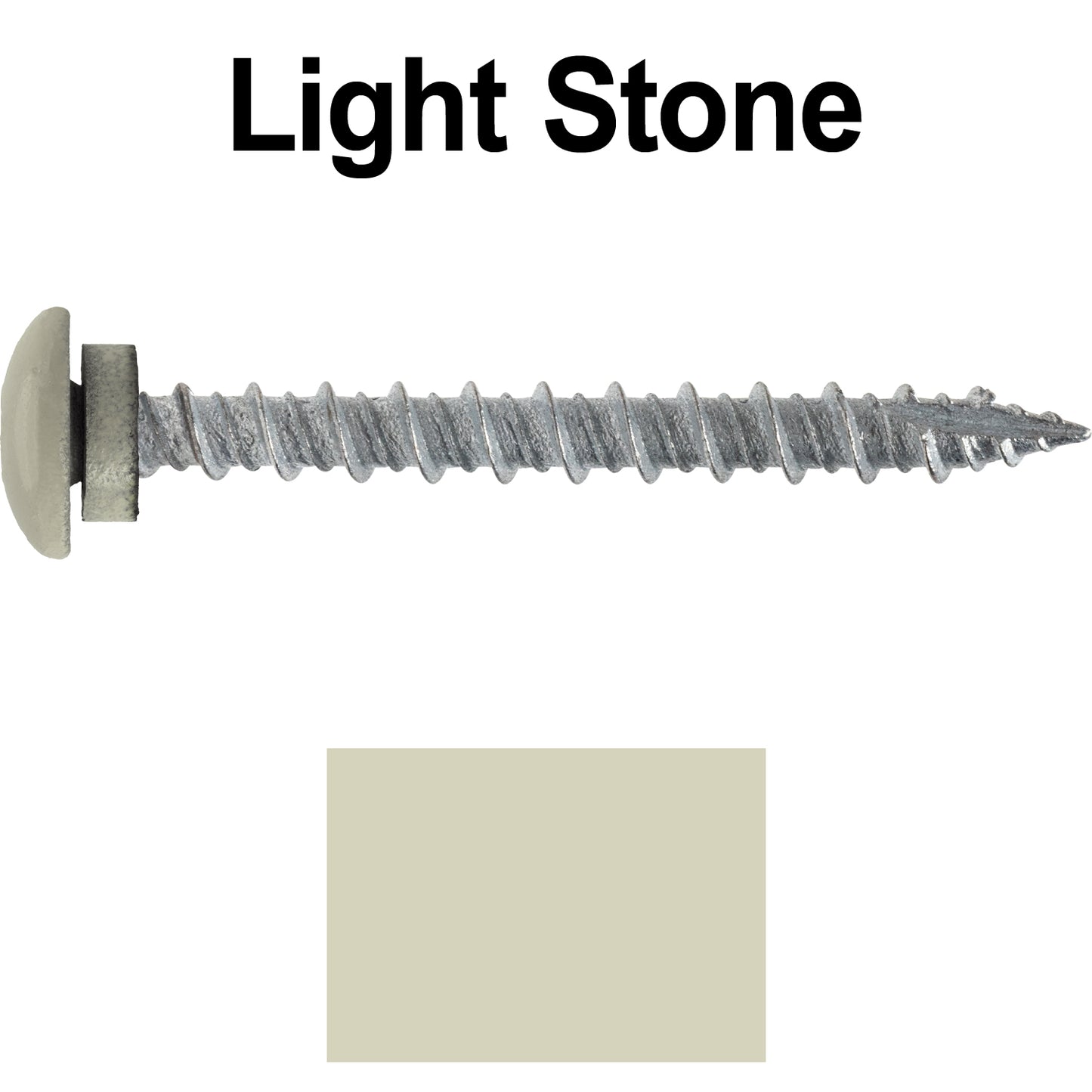 10 x 2" LOW PROFILE Star Head Roofing Screws - HI-LO Thread - Metal To Wood - T25 Torx Drive Head - EPDM washer.
