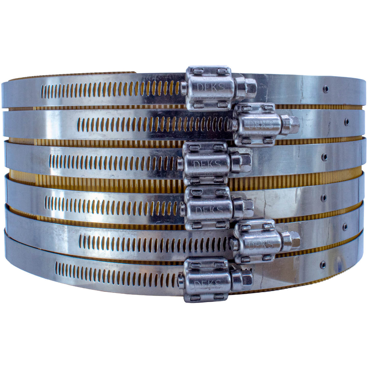 8" x 8" DEKS Stainless Steel No-Hub Coupling - DXNH156-88 - 10 Pack (CLEARANCE)