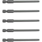 T25 (T-25) Torx/Star Driver Bit - Color Coded  Torx/Star Drive Quick Change Shank Bit for Screws and Fasteners Requiring T25 (T-25) Size Bits