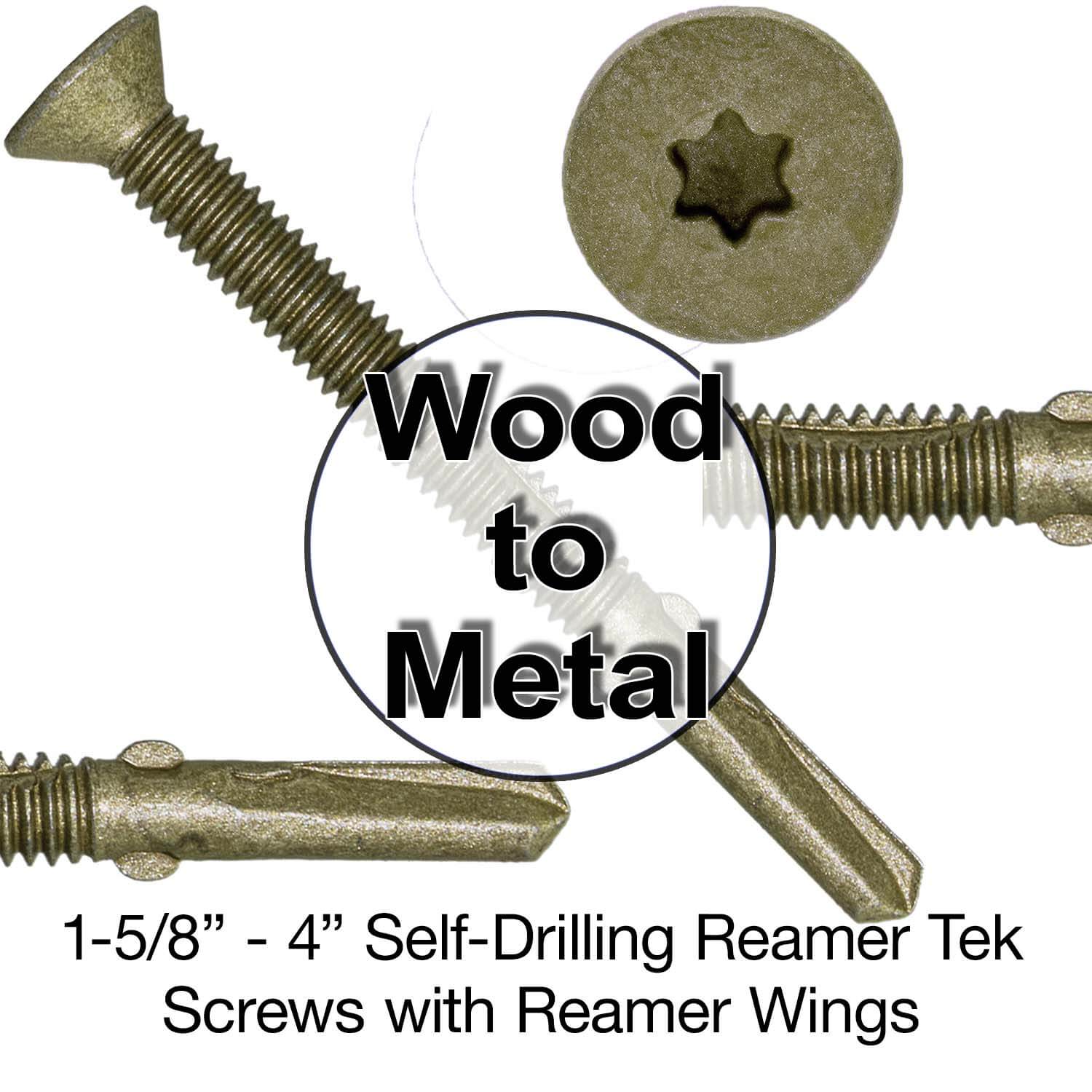 Wood To Metal Drilit Self-Drilling Screws
