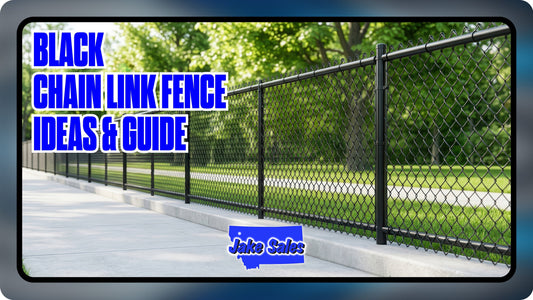 Black Chain Link Fence Ideas & Guide